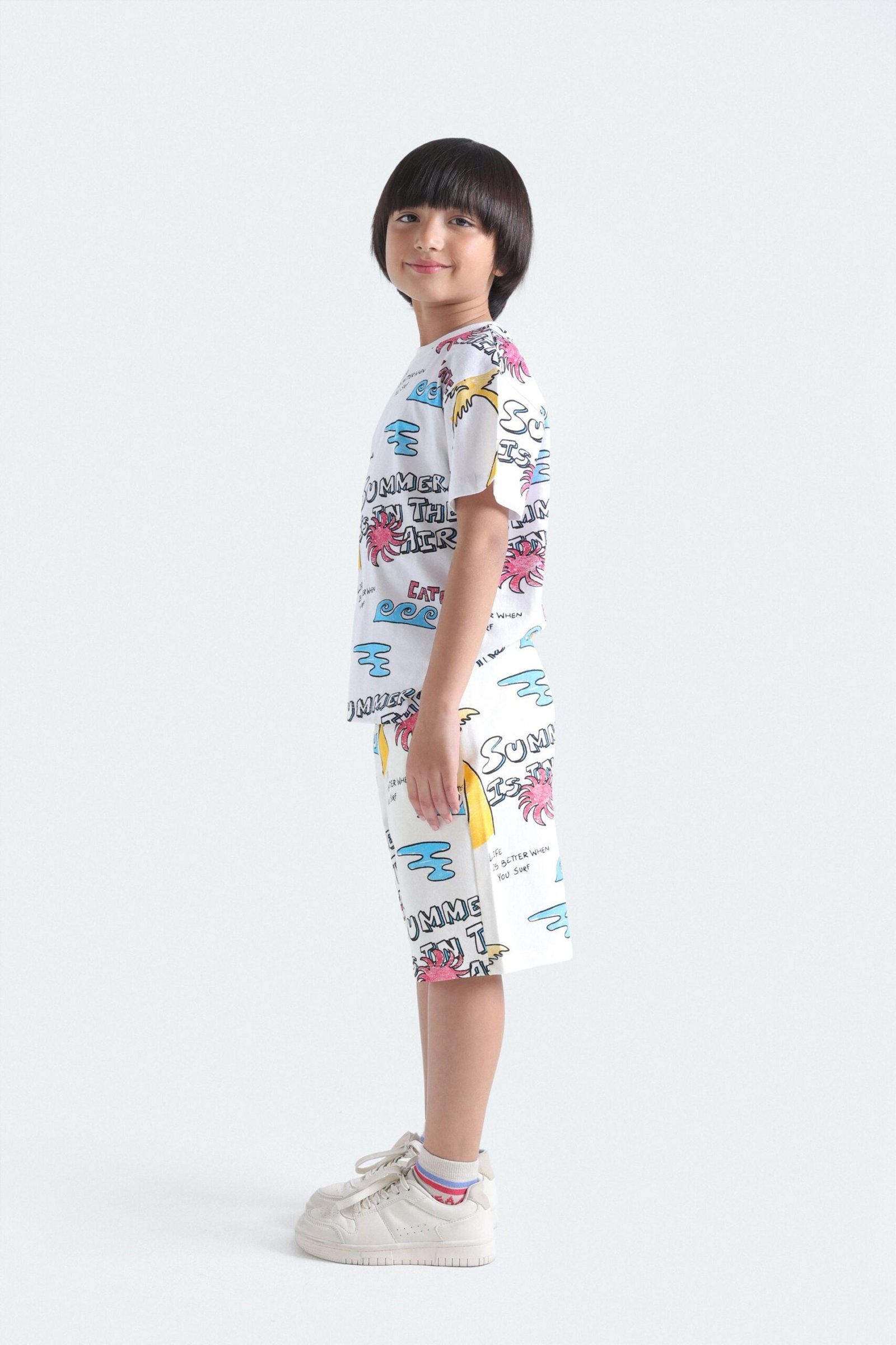 Tropical Printed T-Shirt - Image 5
