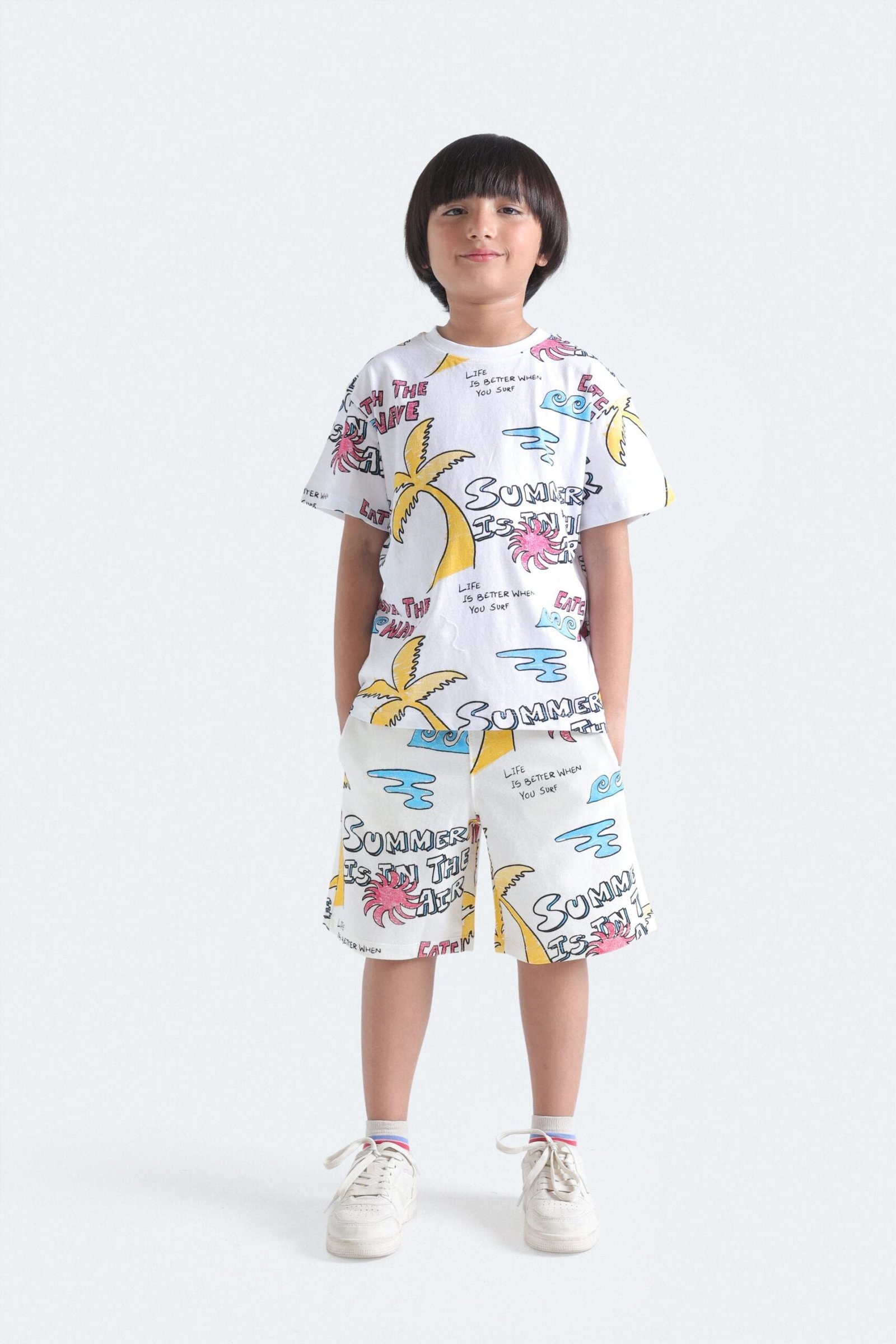 Tropical Printed T-Shirt - Image 4