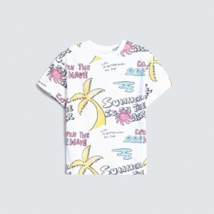 Tropical Printed T-Shirt