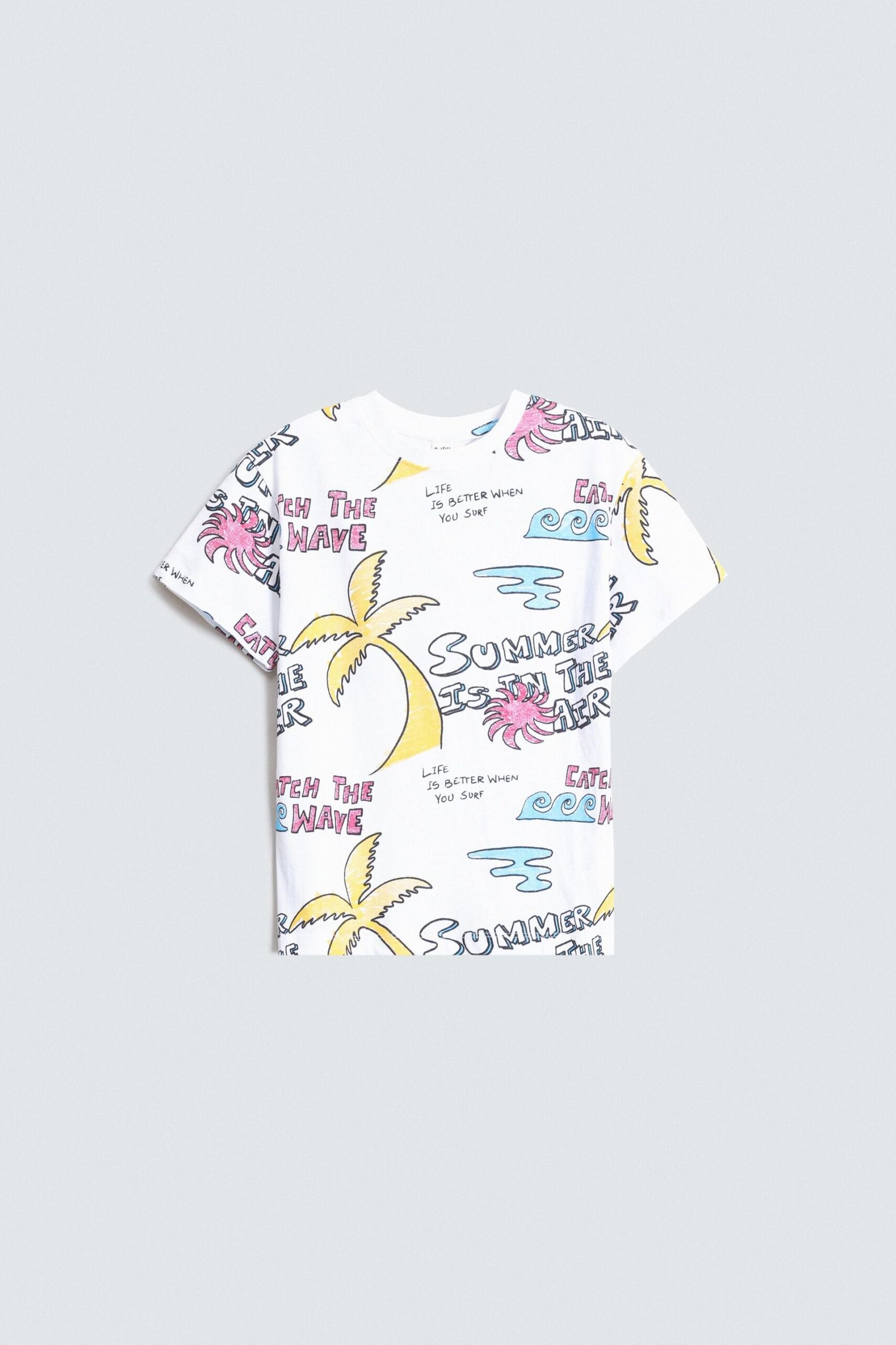 Tropical Printed T-Shirt