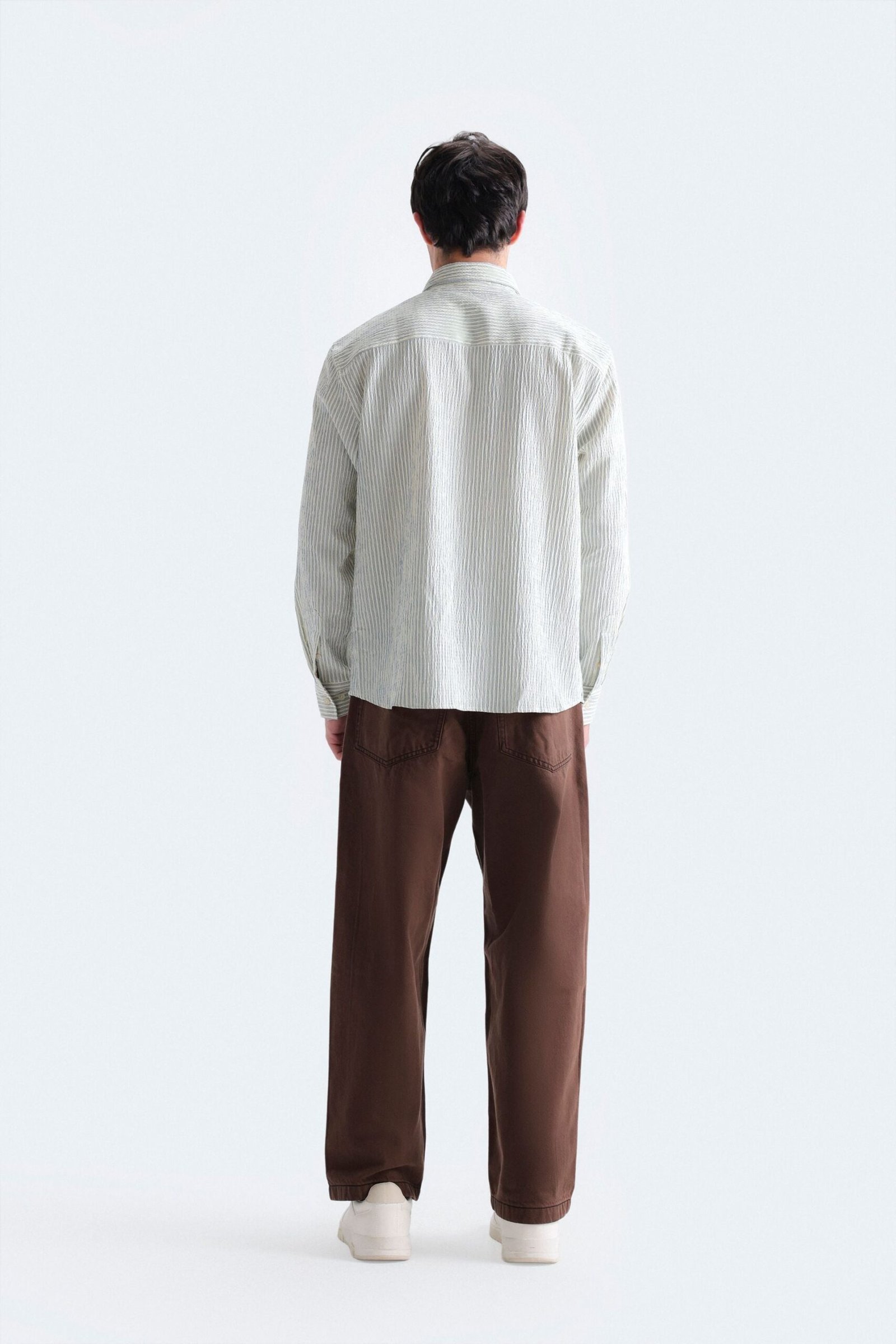 Textured Striped Shirt - Image 12