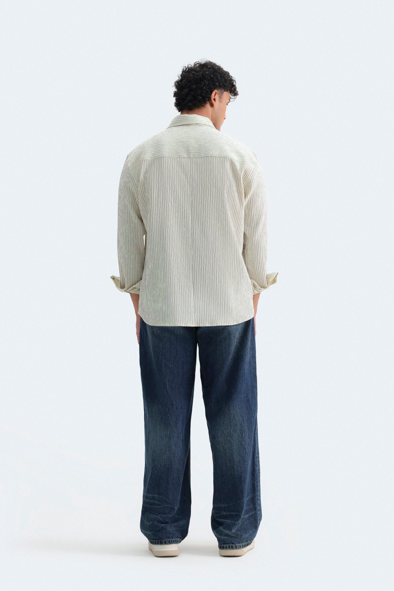 Textured Striped Shirt - Image 5