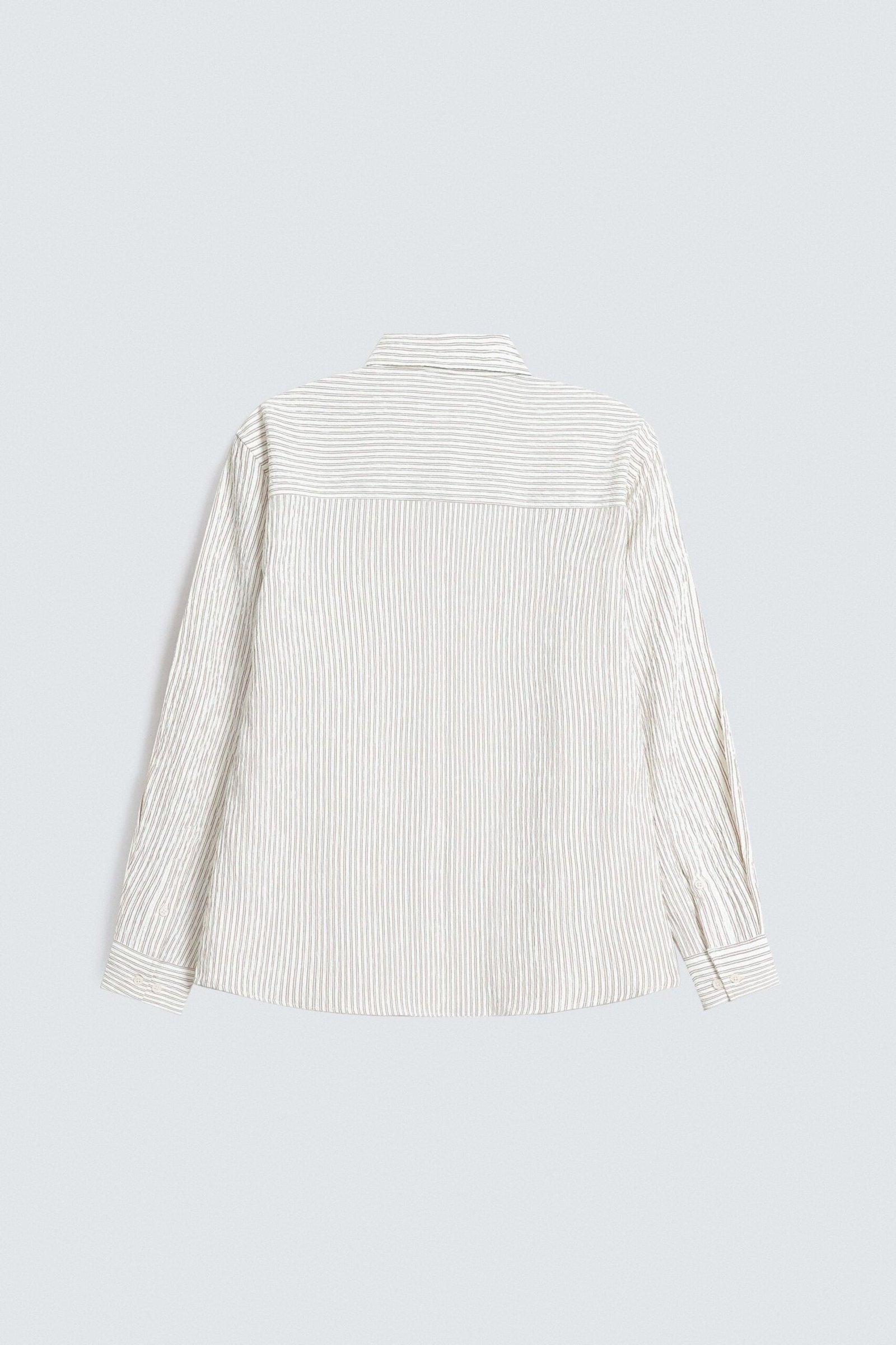 Textured Striped Shirt - Image 8