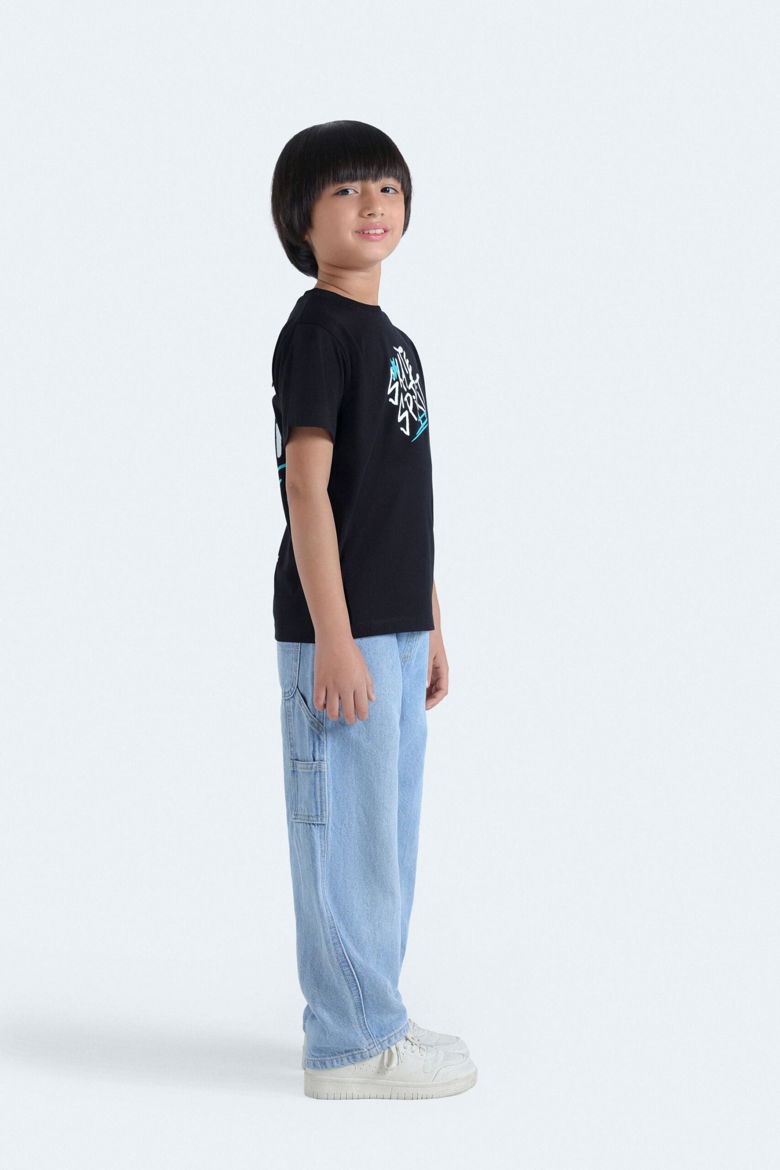 Slogan Print T-Shirt - Image 5