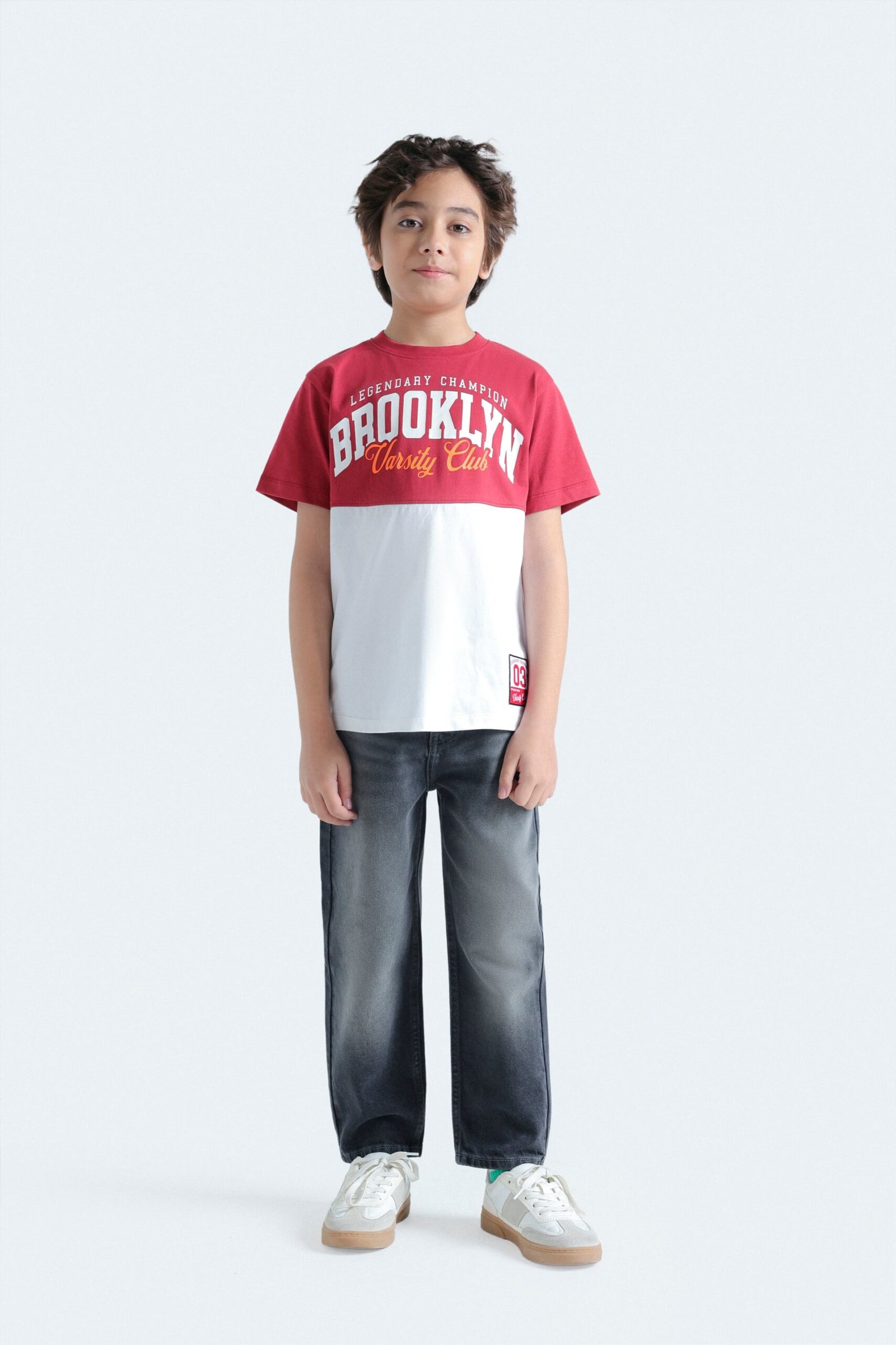 Color-Block Varsity T-Shirt - Image 5