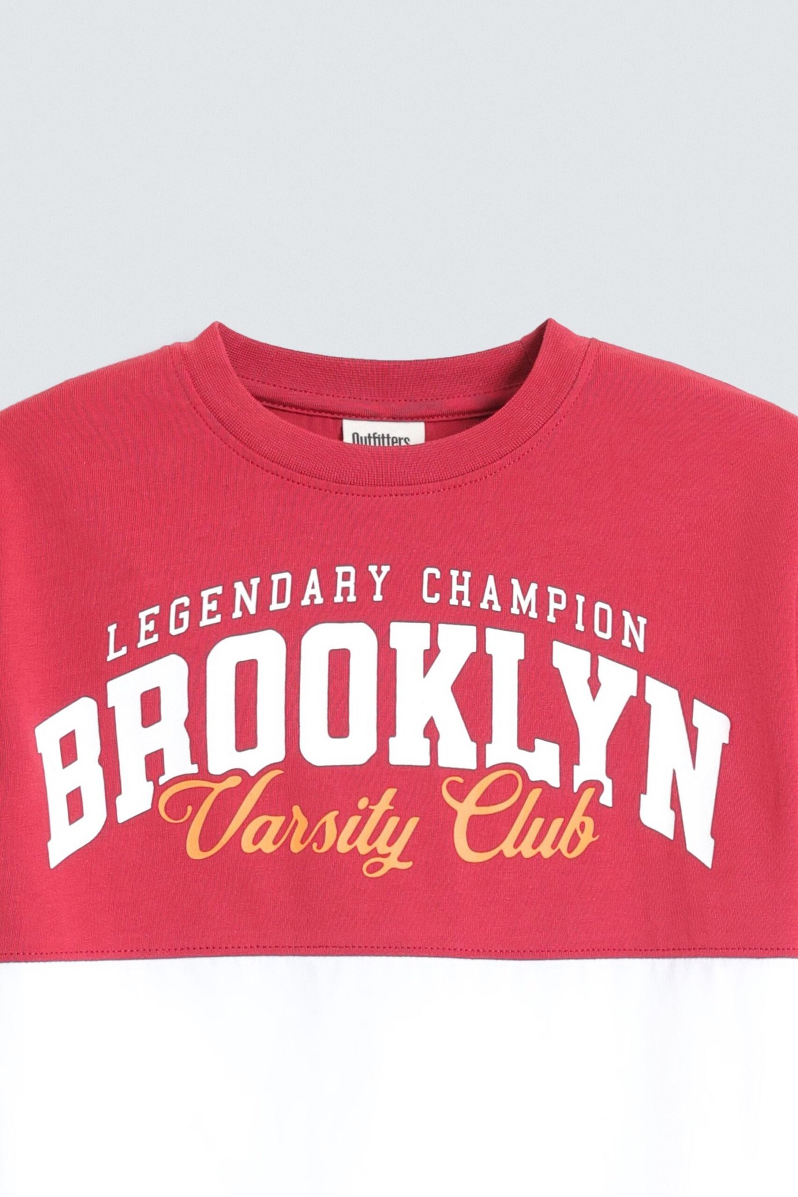Color-Block Varsity T-Shirt - Image 2