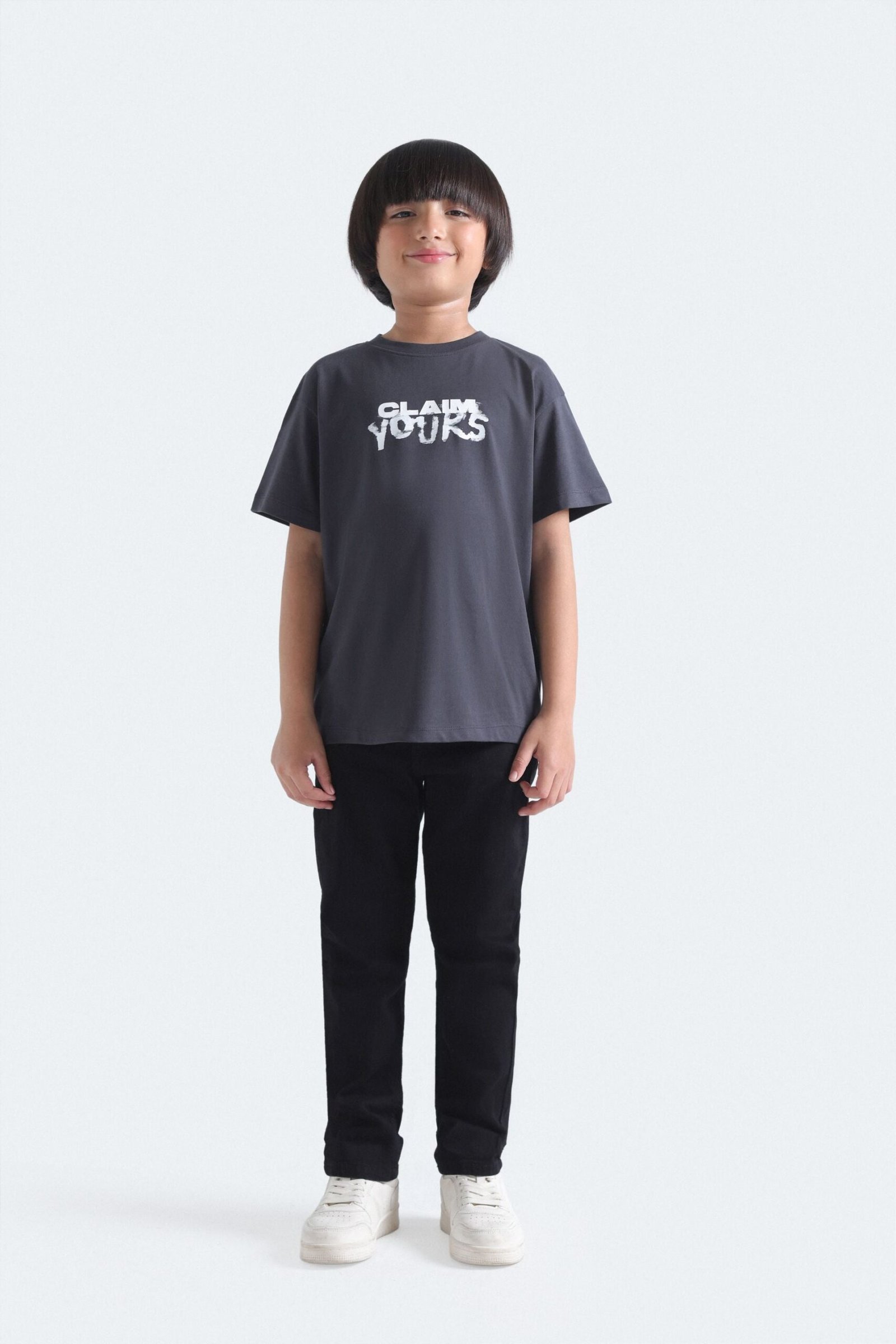 Slogan Print T-Shirt - Image 4