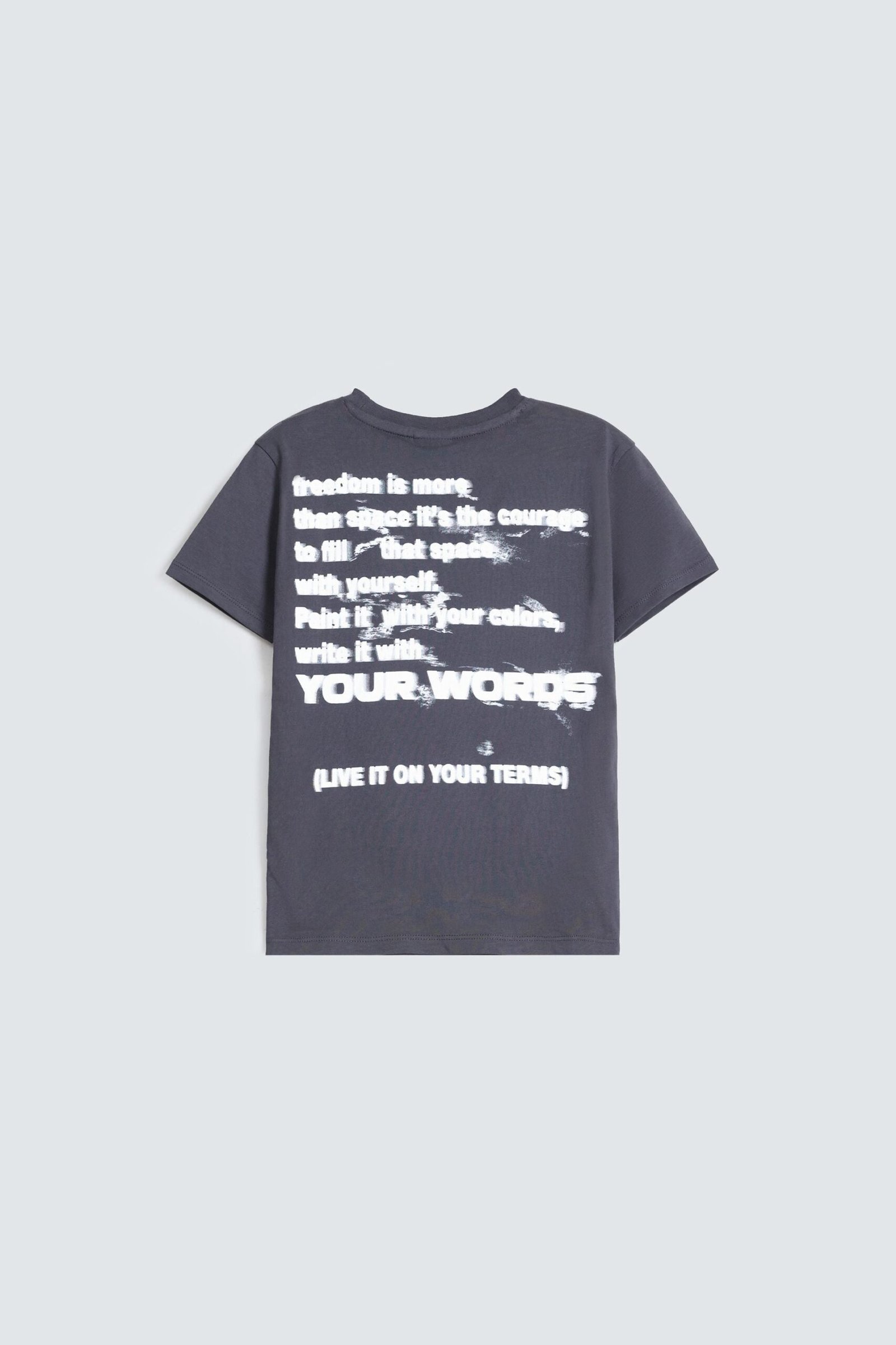 Slogan Print T-Shirt - Image 3