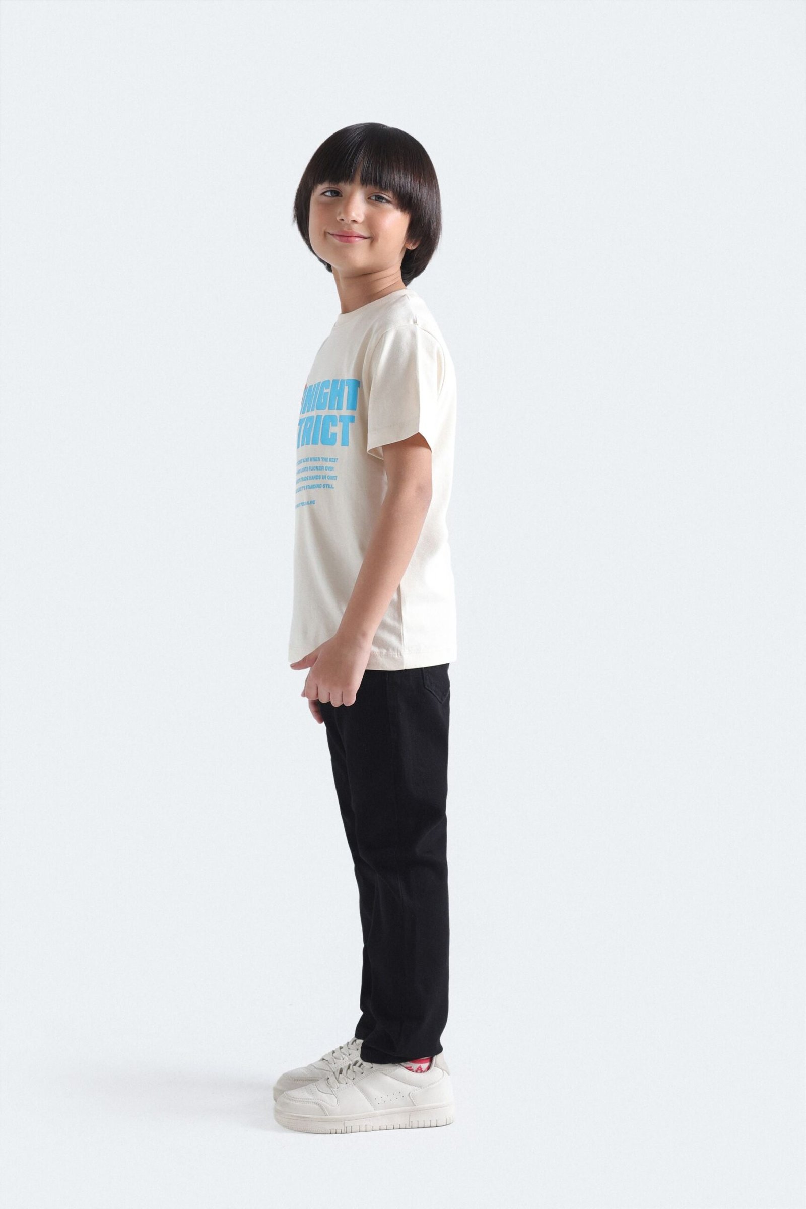Slogan Print T-Shirt - Image 5