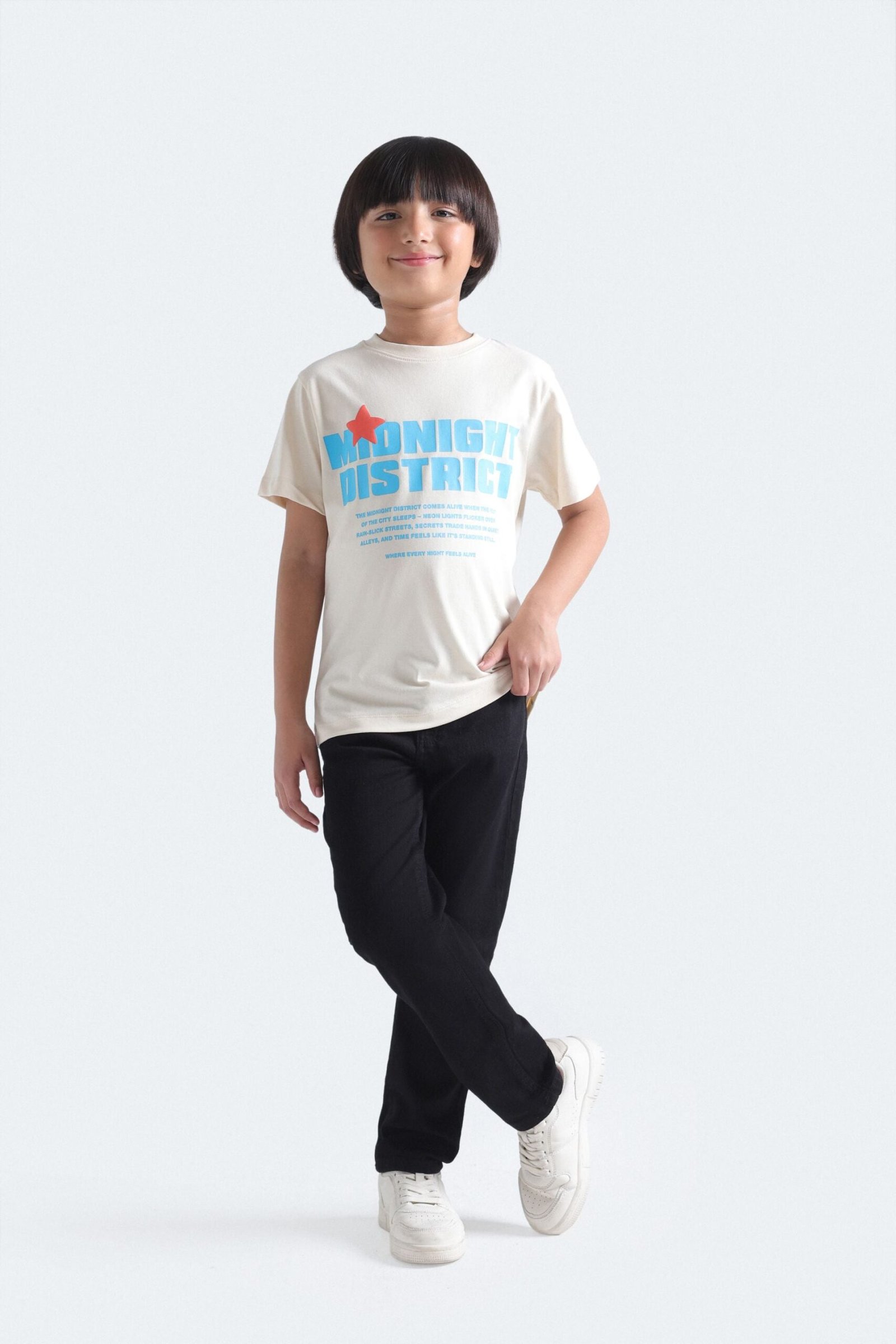 Slogan Print T-Shirt - Image 4