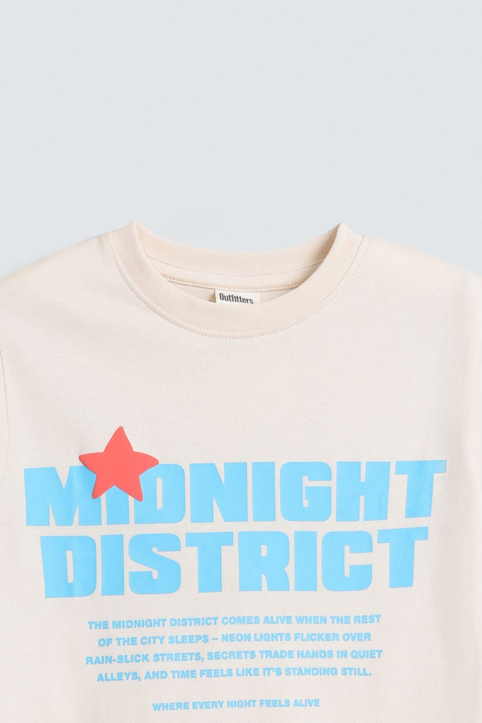 Slogan Print T-Shirt - Image 2