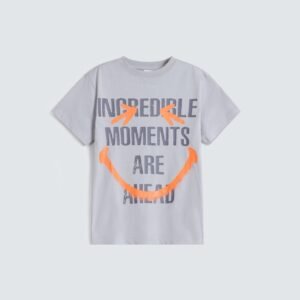 Slogan Print T-Shirt