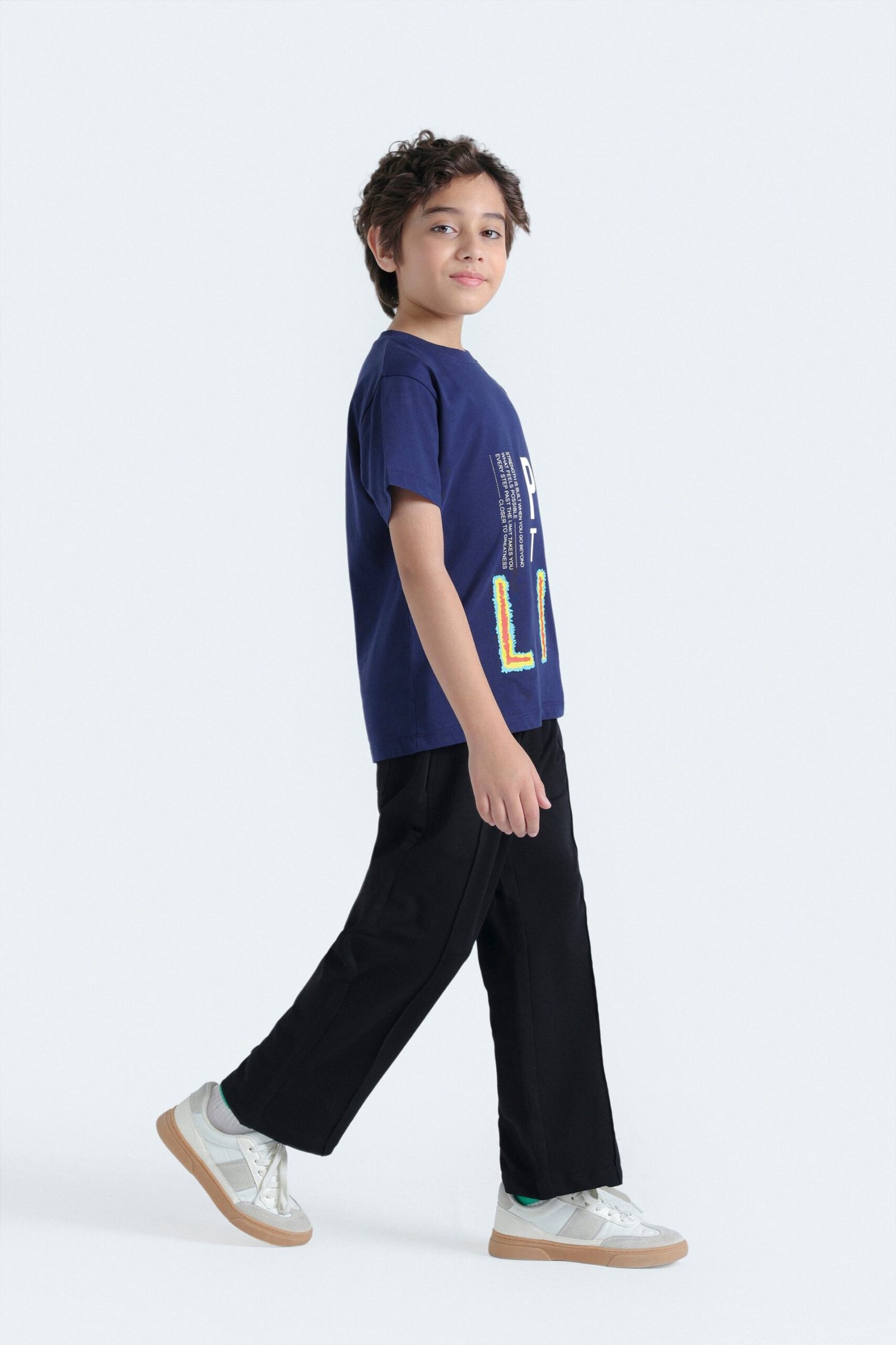 Slogan Print T-Shirt - Image 5