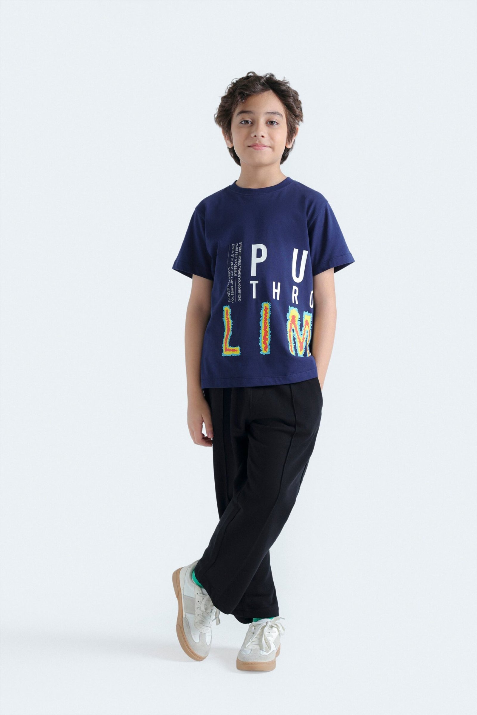 Slogan Print T-Shirt - Image 4
