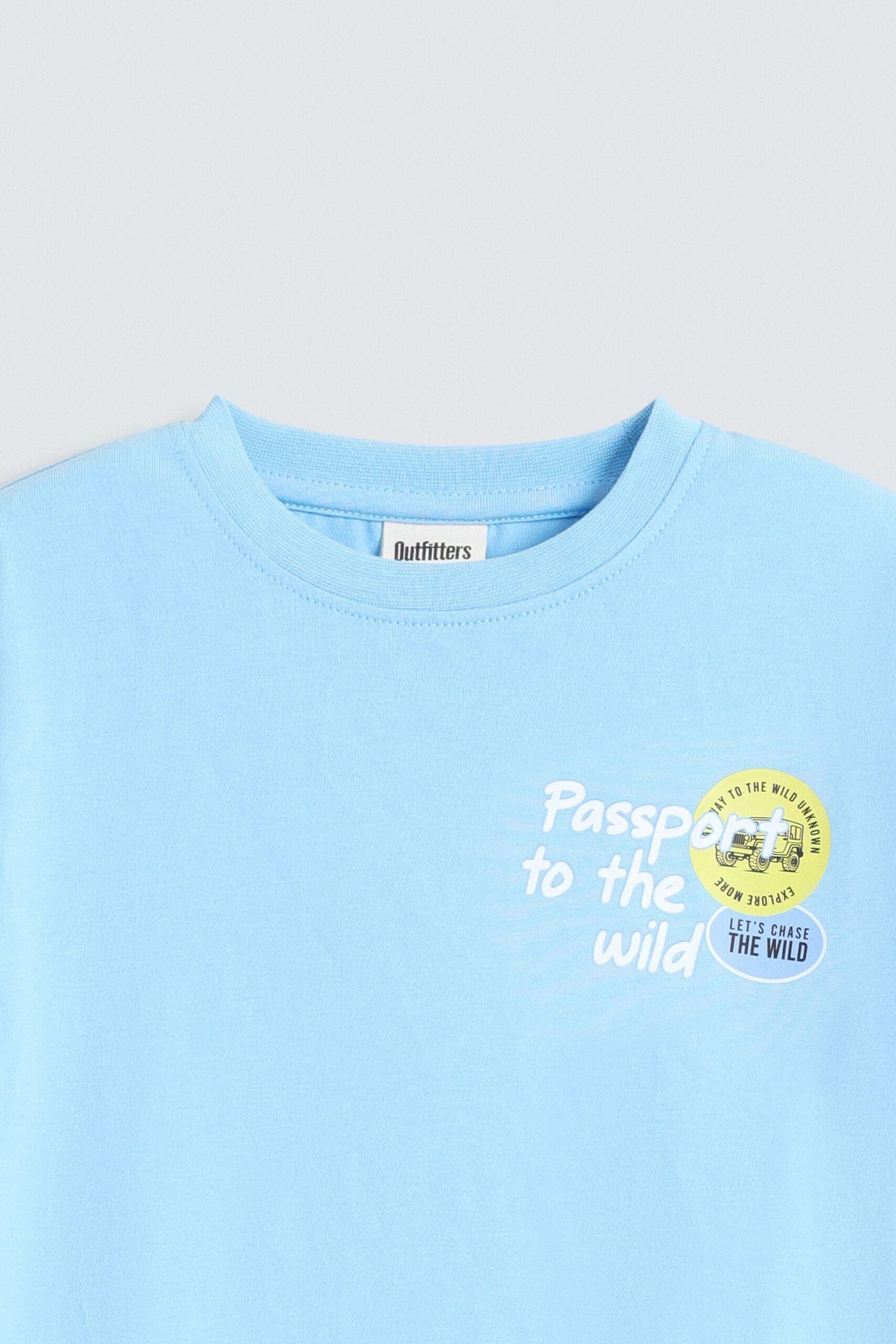 Slogan Print T-Shirt - Image 2
