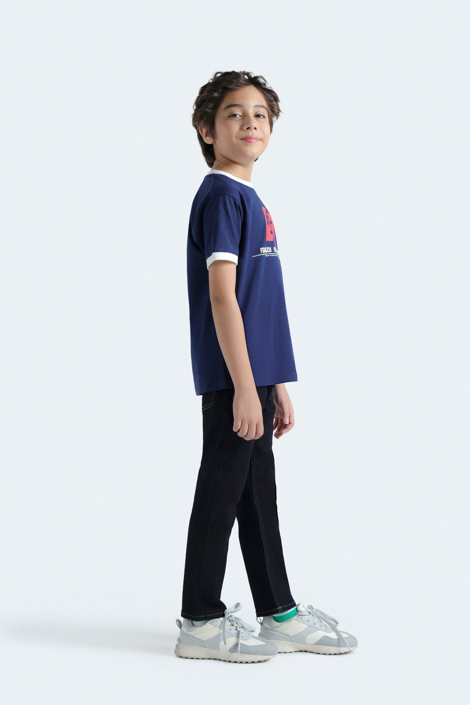 Color Block Graphic T-Shirt - Image 5