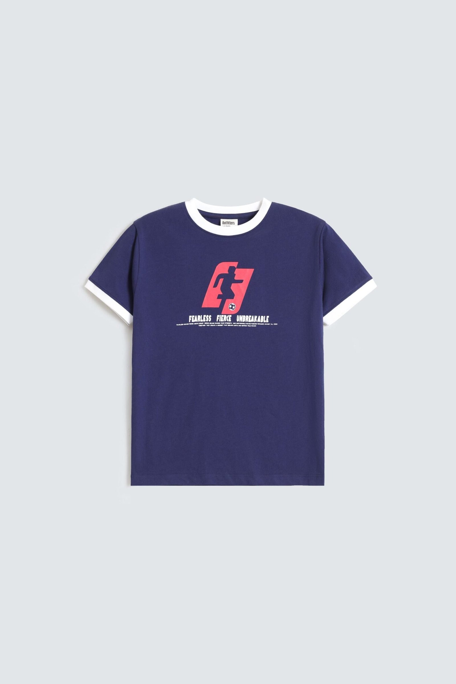 Color Block Graphic T-Shirt