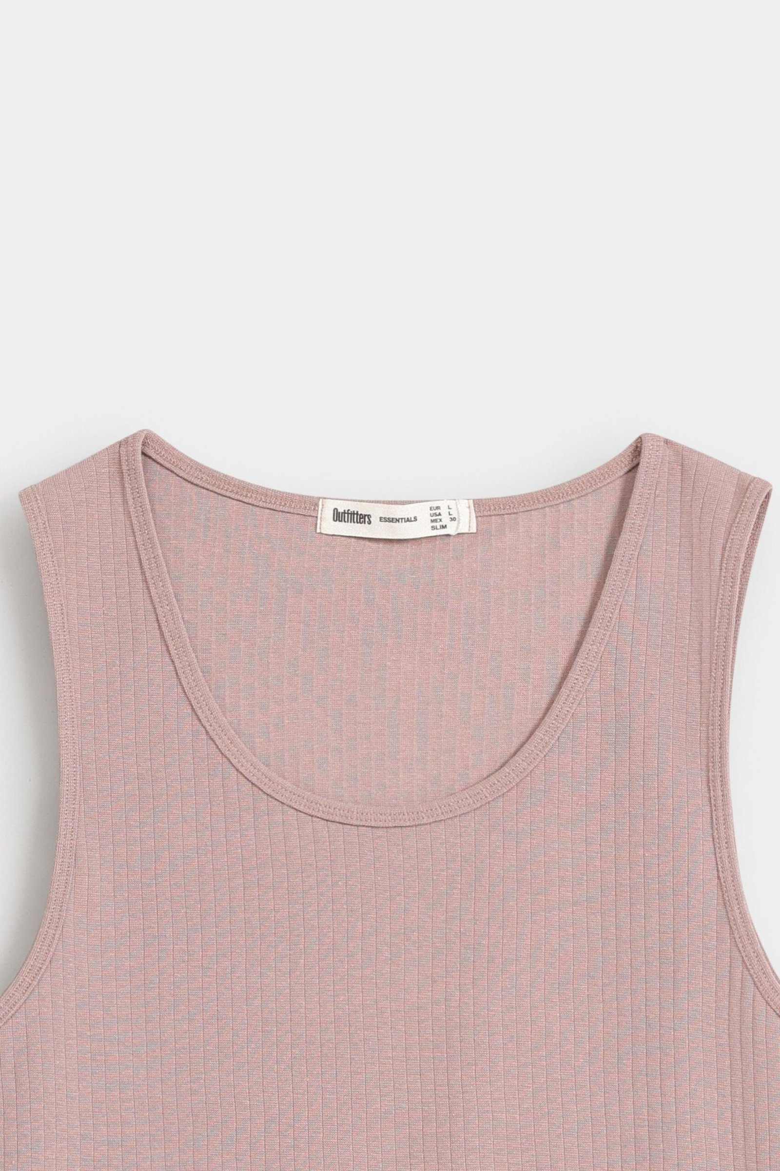 Basic Ribbed Tank Top - Image 9