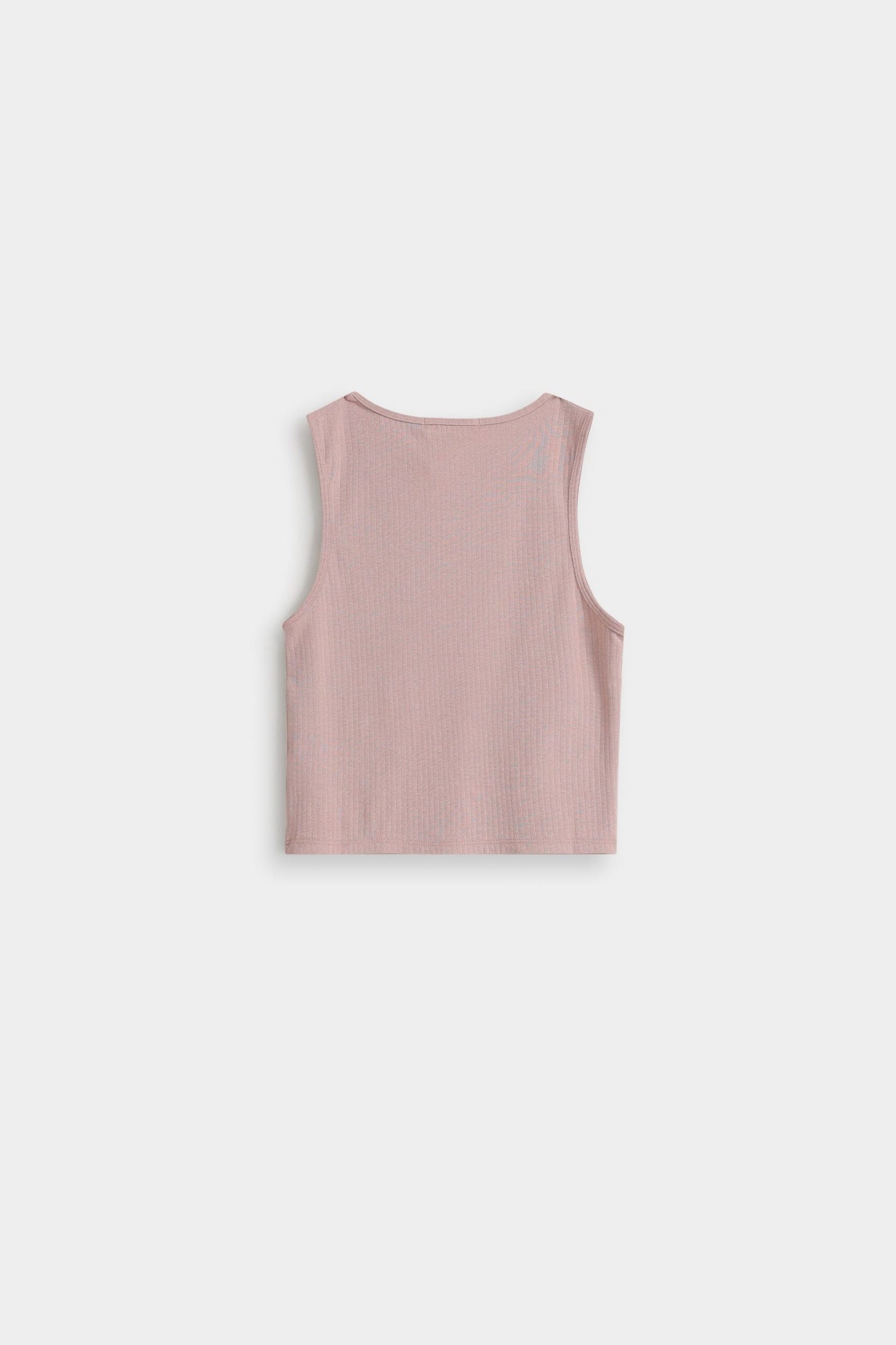 Basic Ribbed Tank Top - Image 10