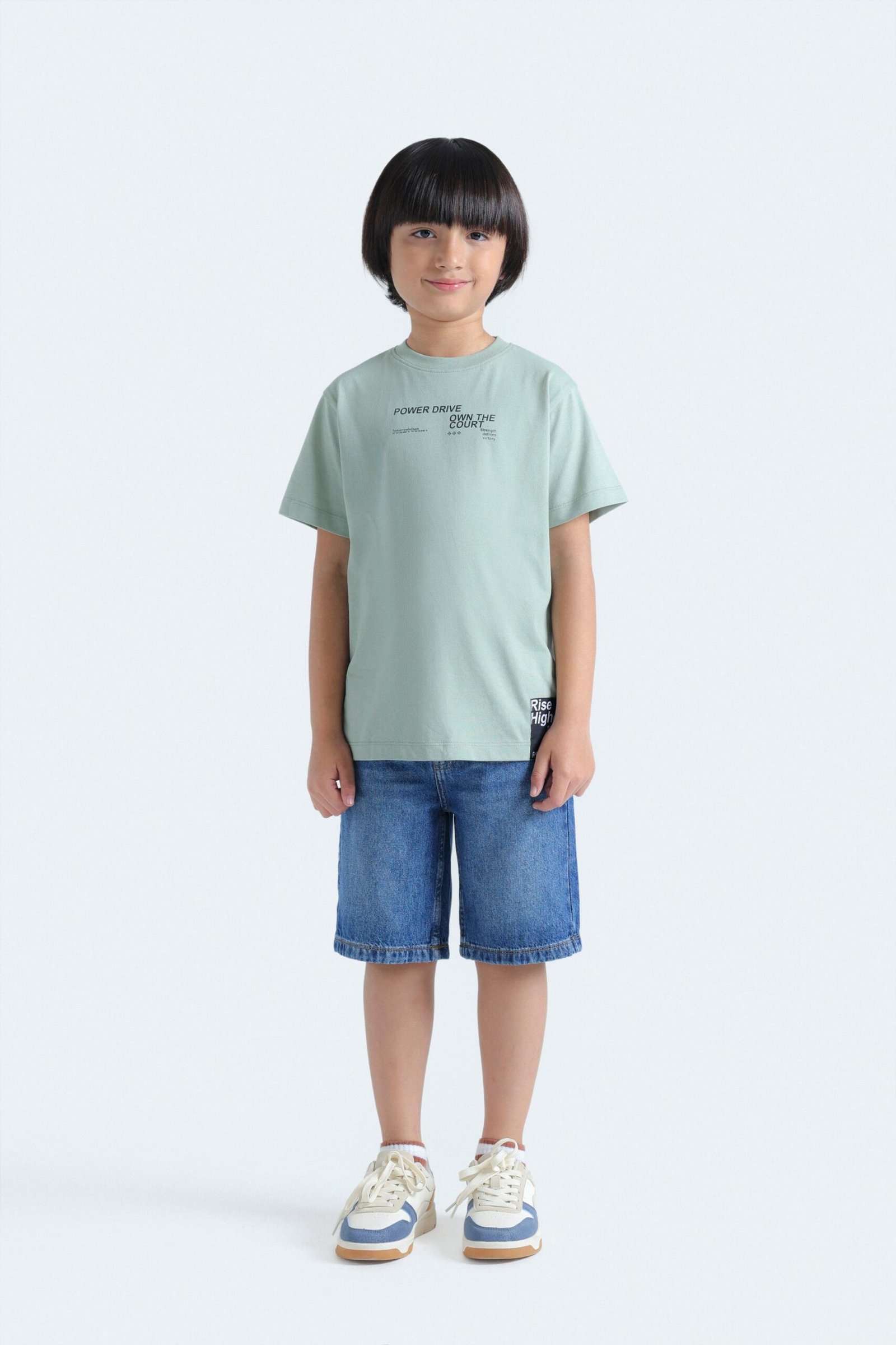 Slogan T-Shirt With Label Patch - Image 4