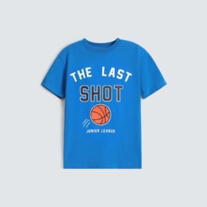 Varsity T-Shirt With Embroidered Patch