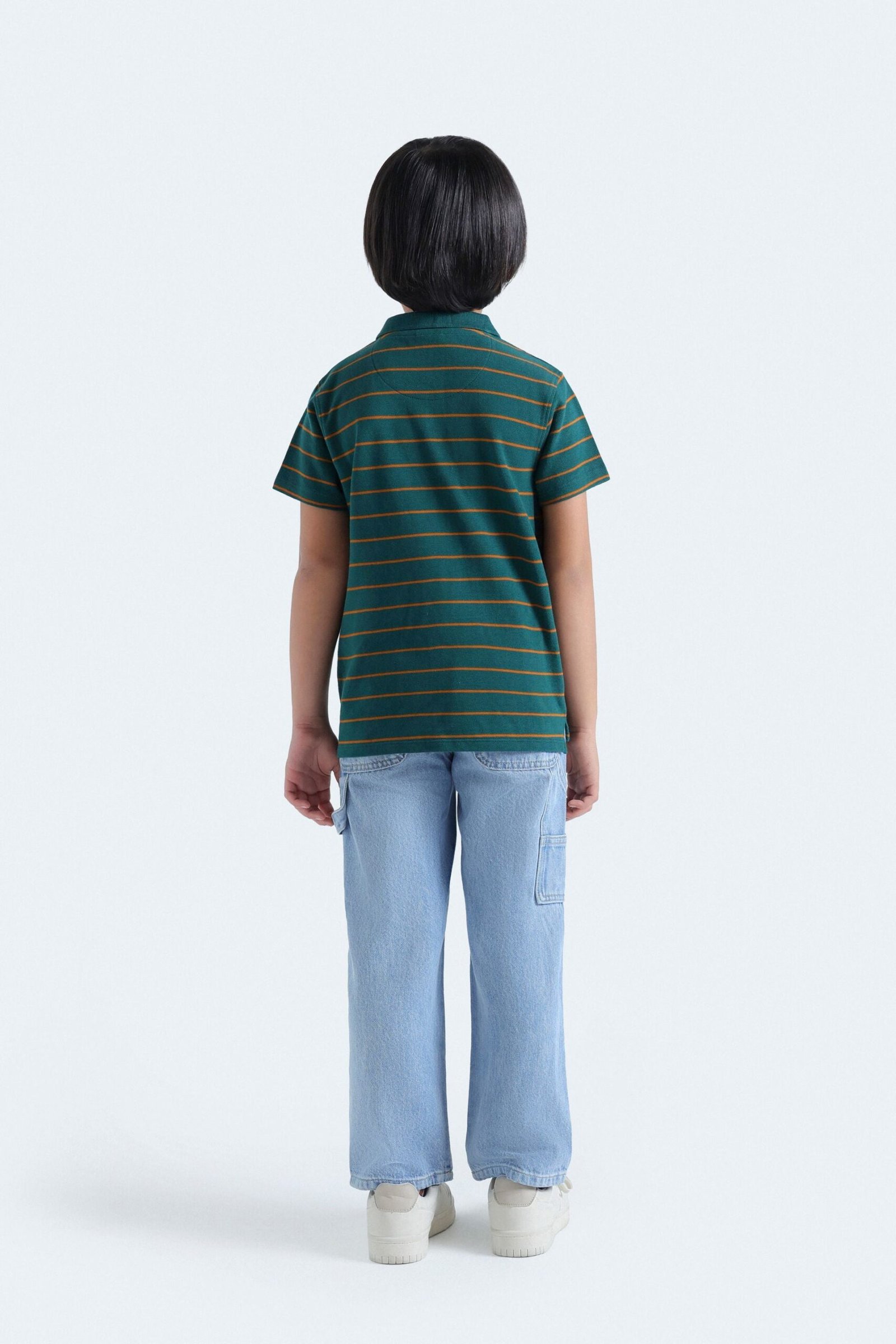Striped Polo Shirt - Image 6