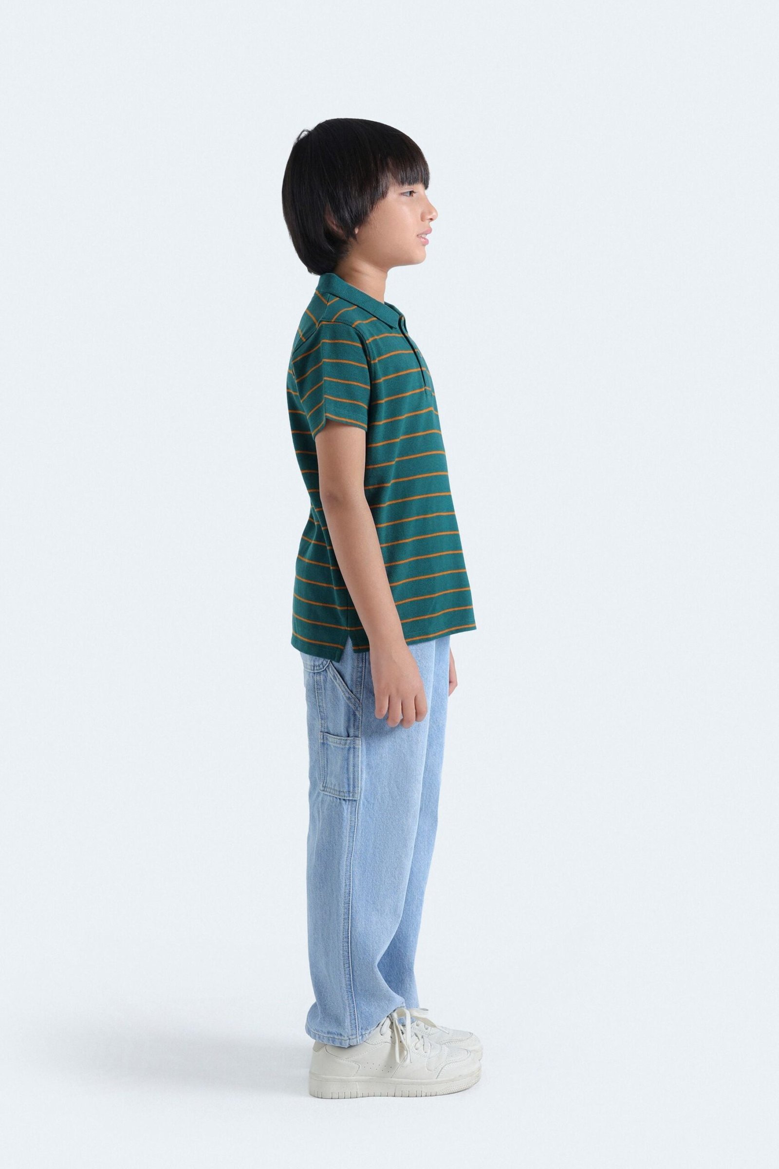 Striped Polo Shirt - Image 7