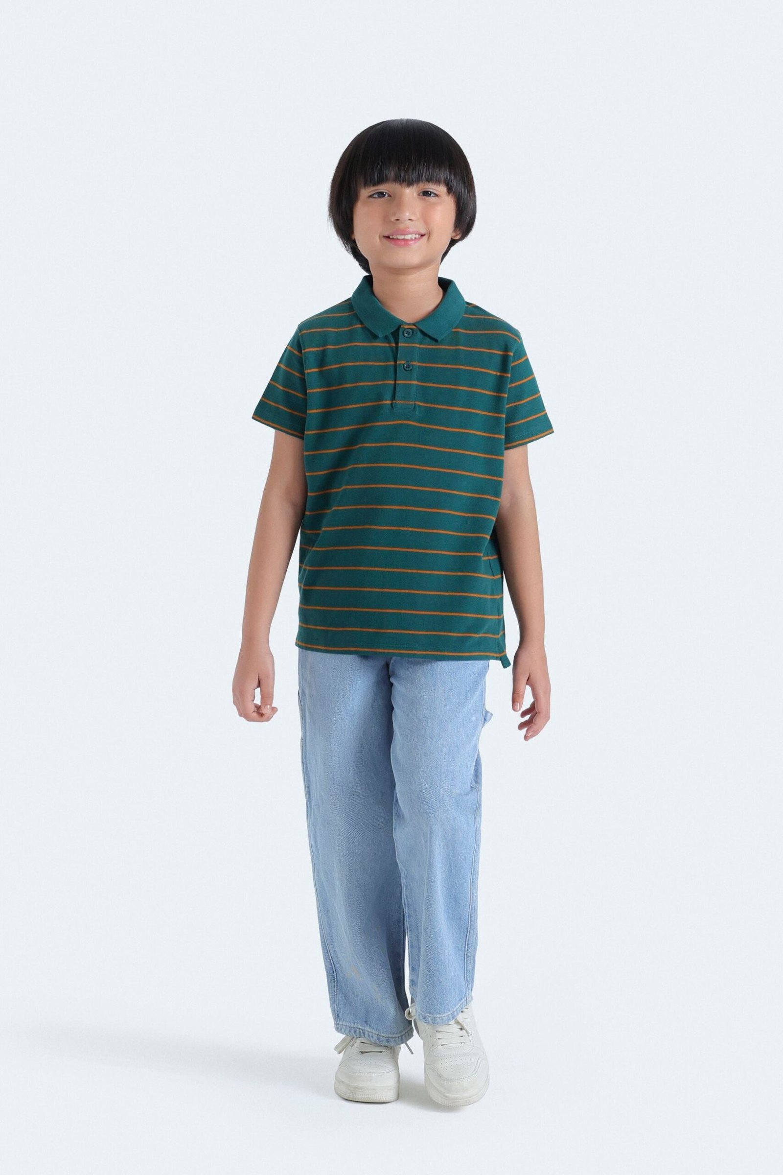 Striped Polo Shirt - Image 5