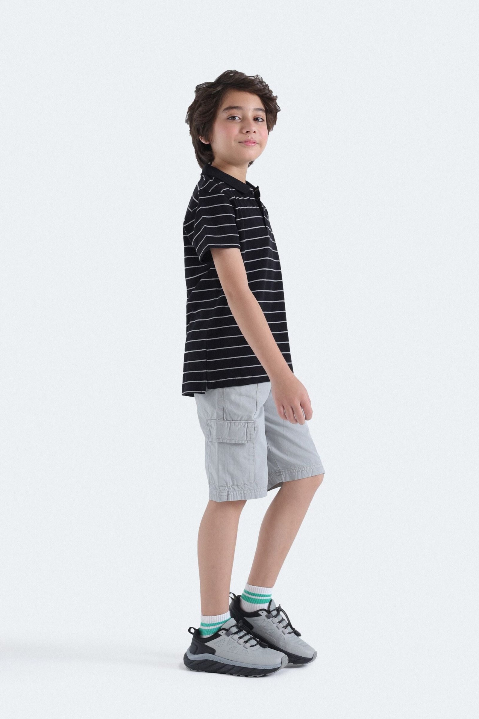 Striped Polo Shirt - Image 13