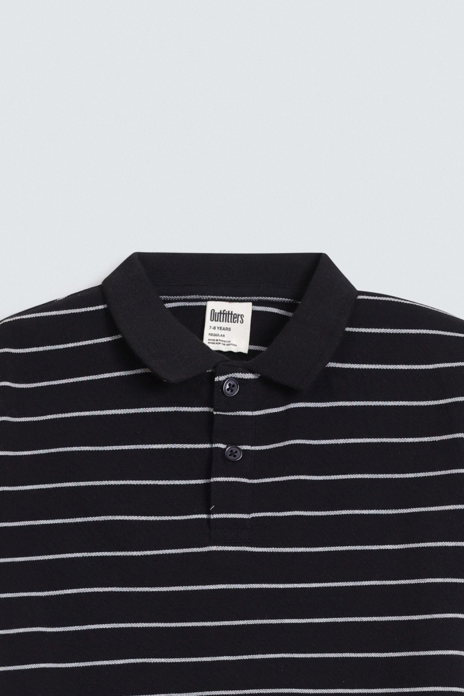 Striped Polo Shirt - Image 9