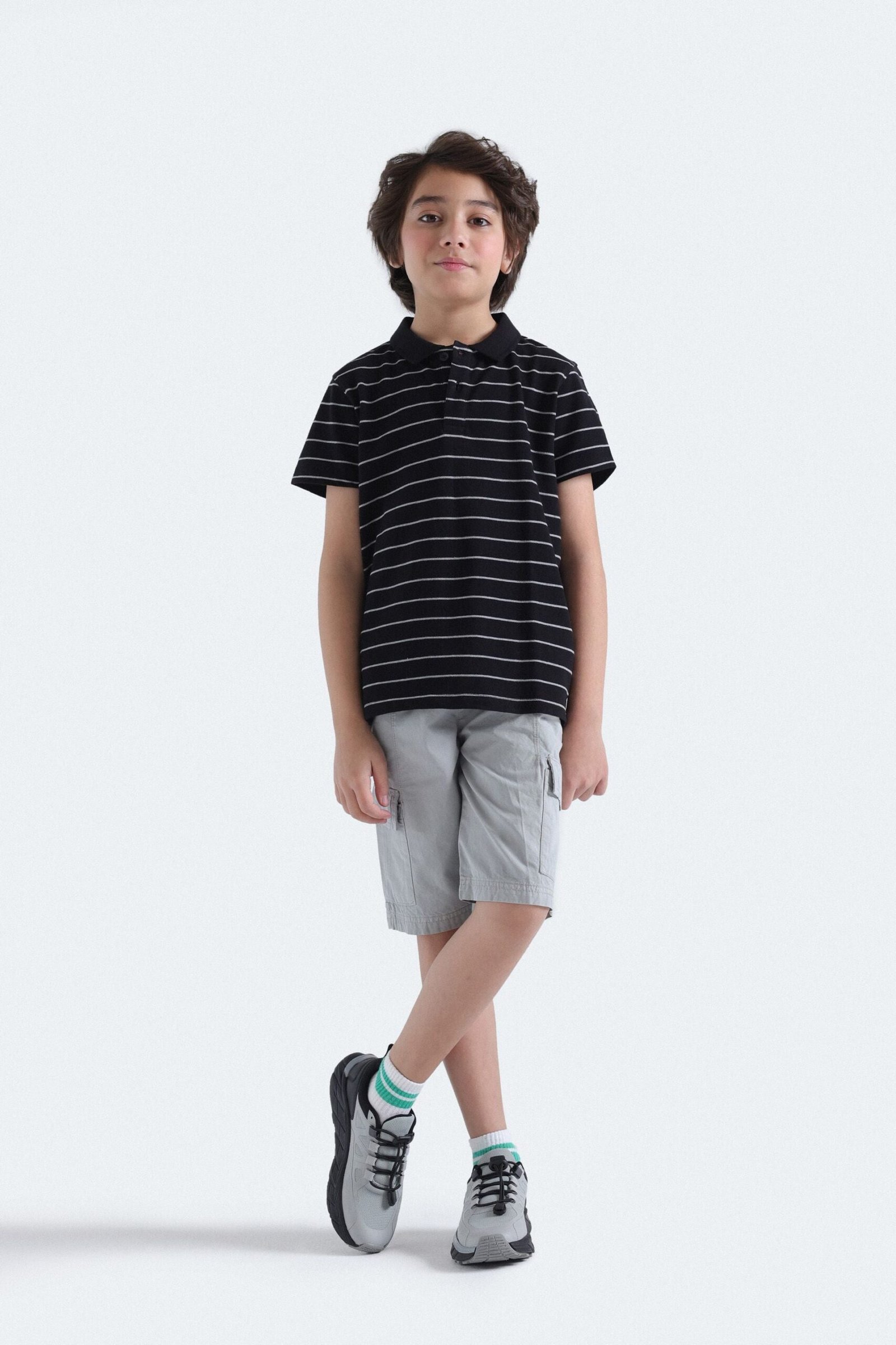 Striped Polo Shirt - Image 12