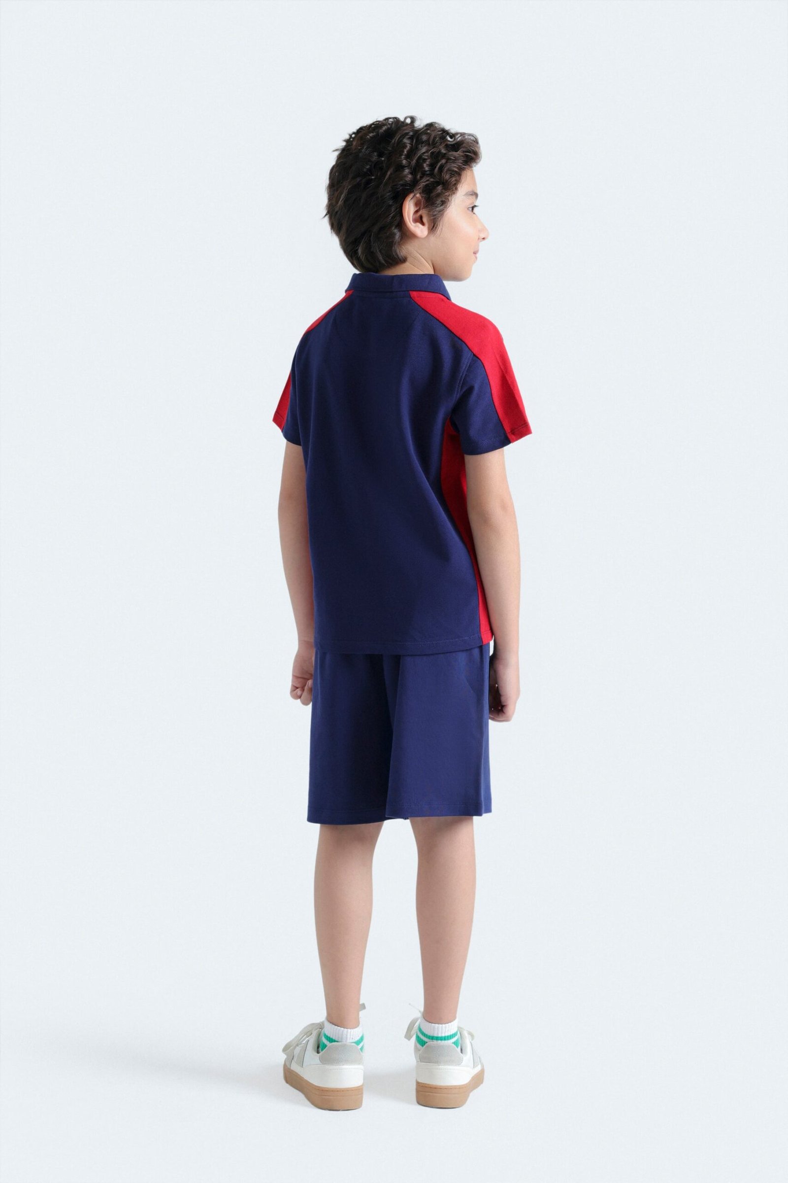 Color Block Polo Shirt - Image 6