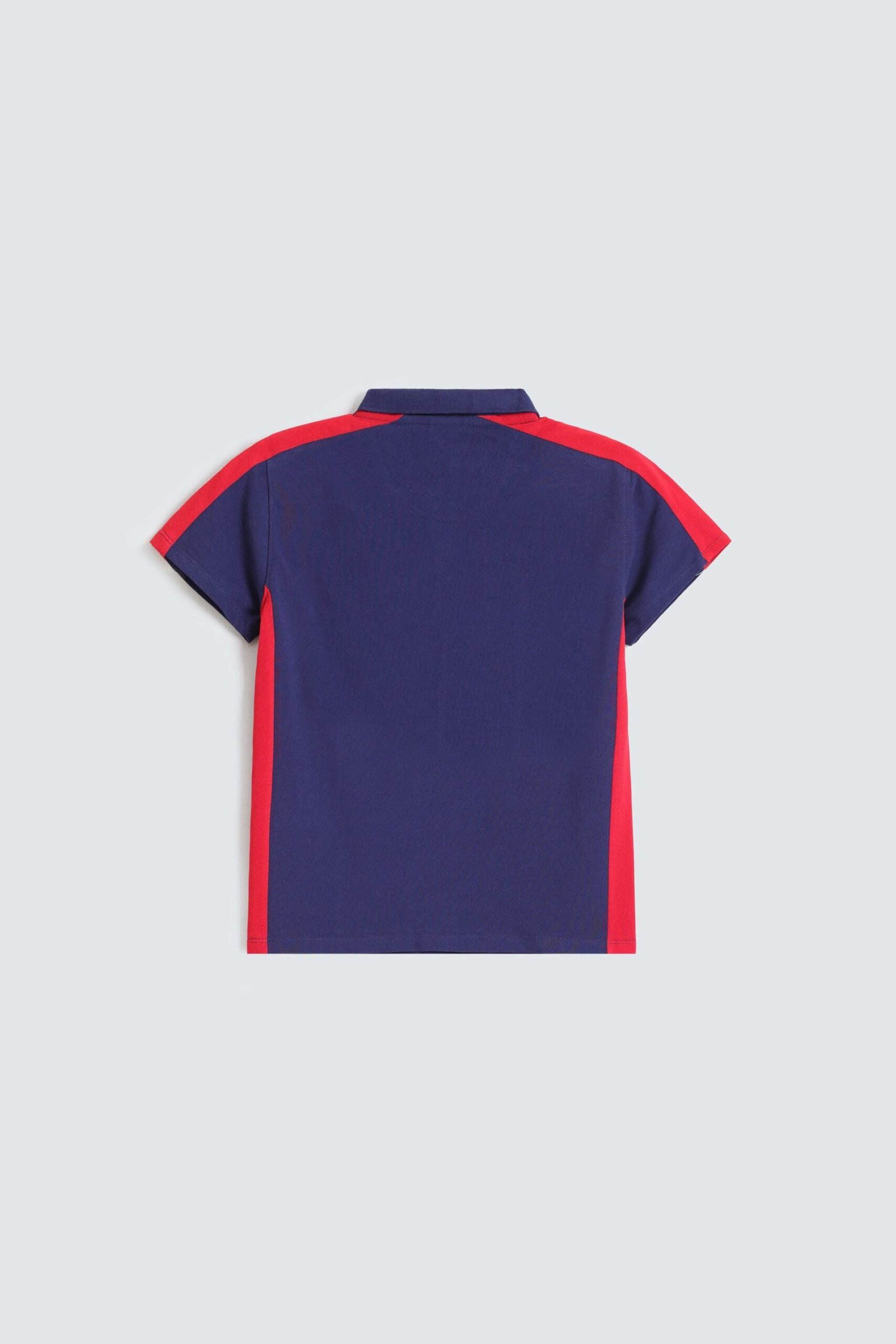 Color Block Polo Shirt - Image 3