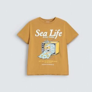 Sea-Life Graphic T-Shirt