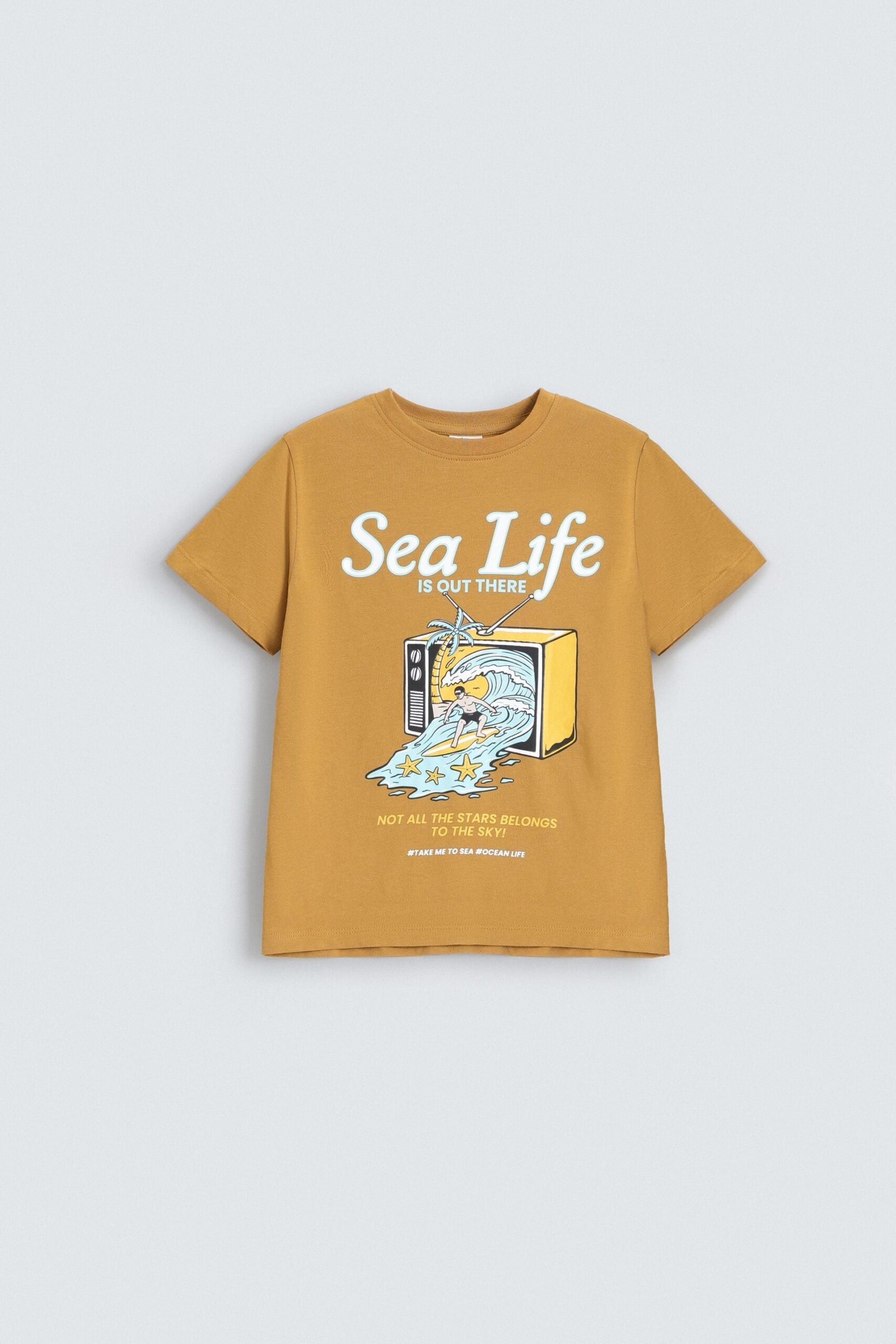 Sea-Life Graphic T-Shirt