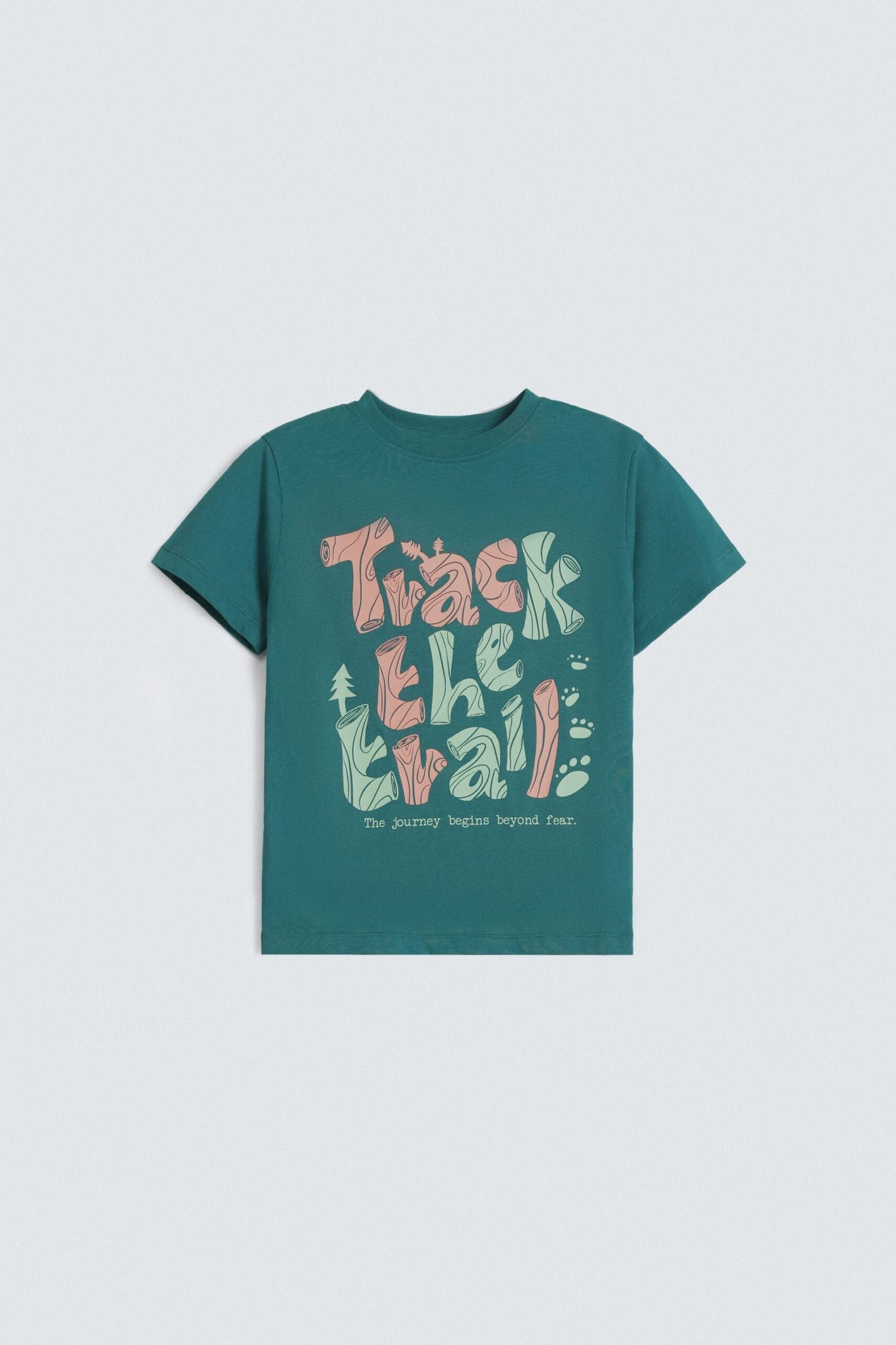 Slogan Print T-Shirt