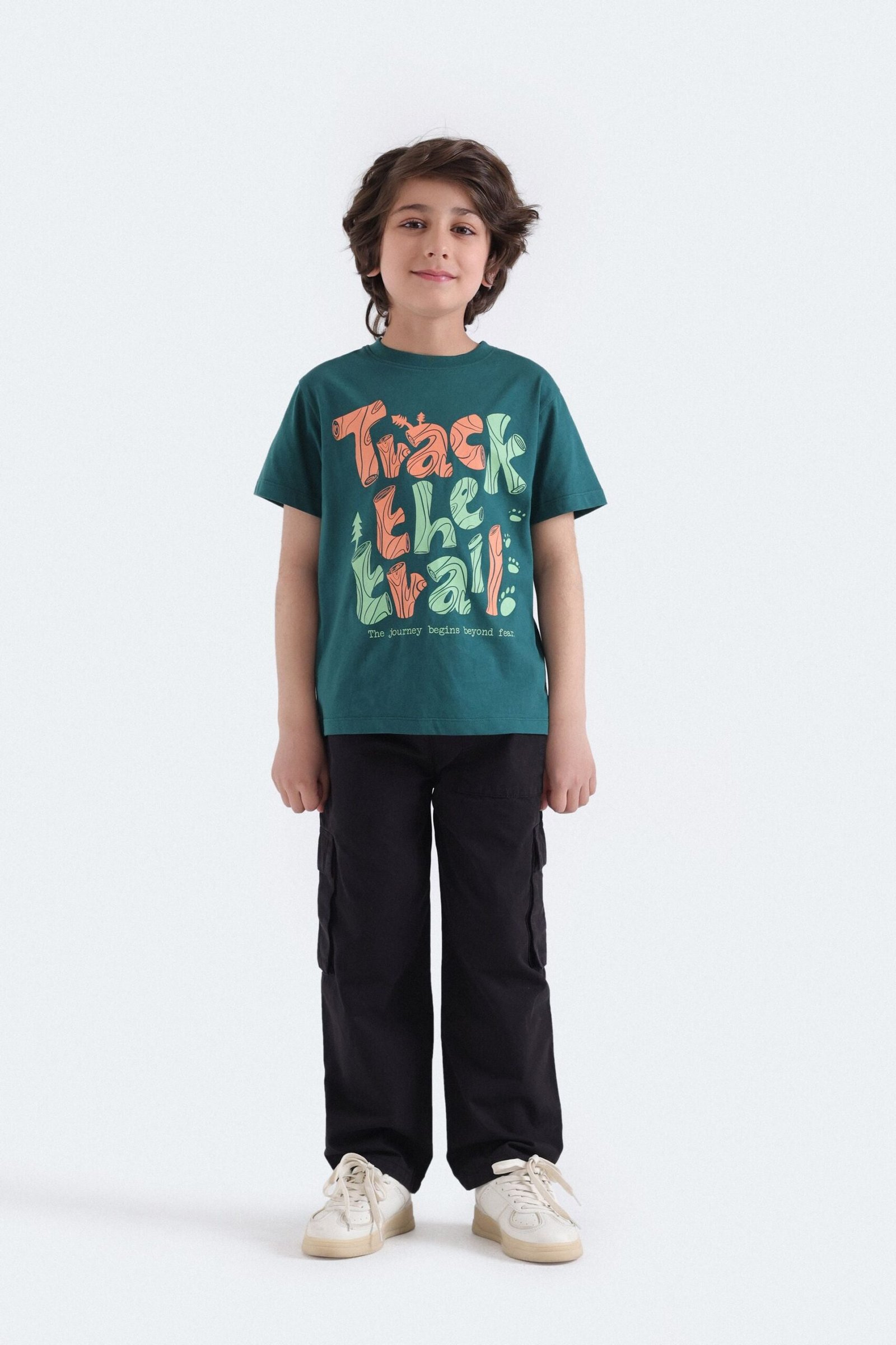 Slogan Print T-Shirt - Image 4