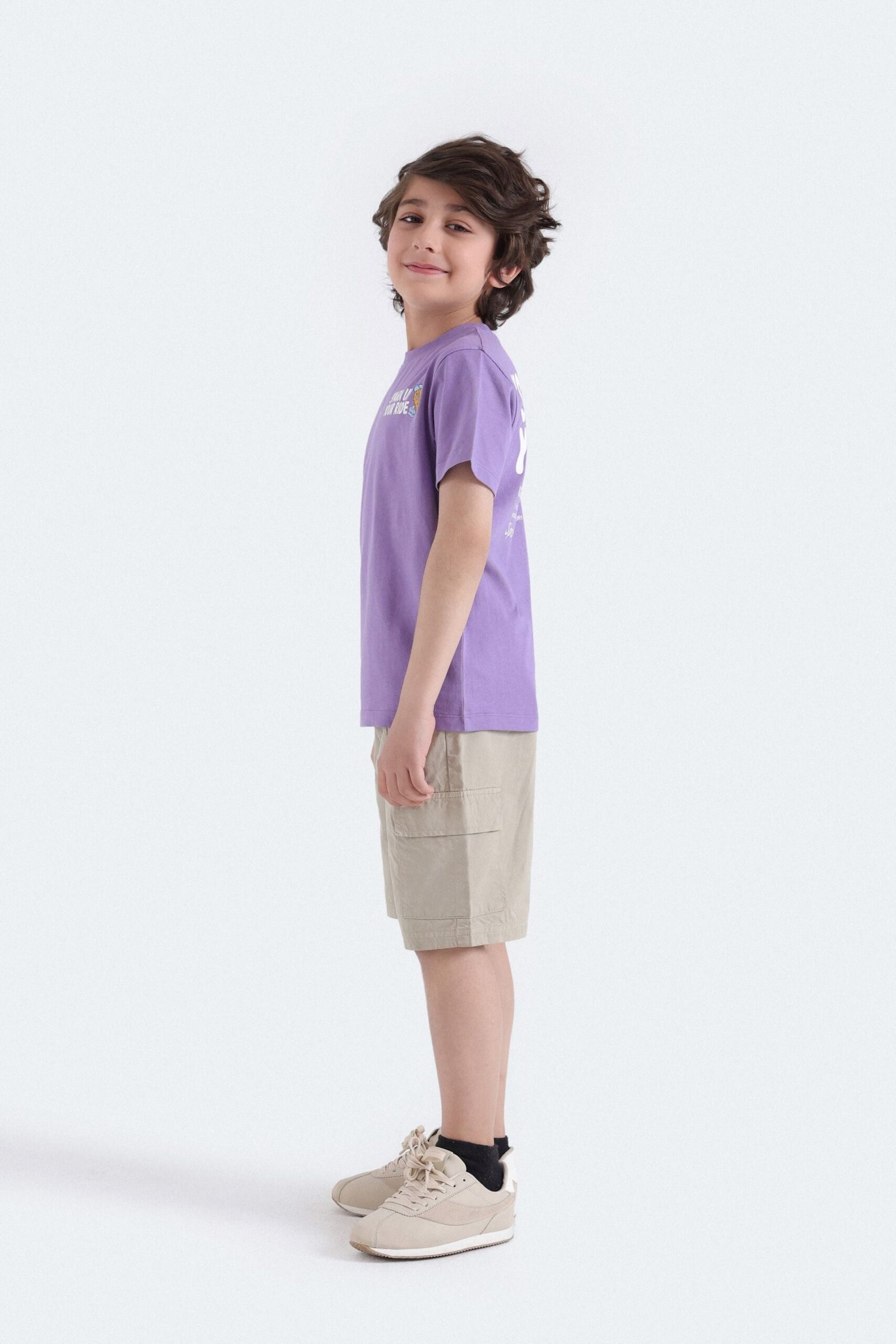 Slogan Print T-Shirt - Image 5