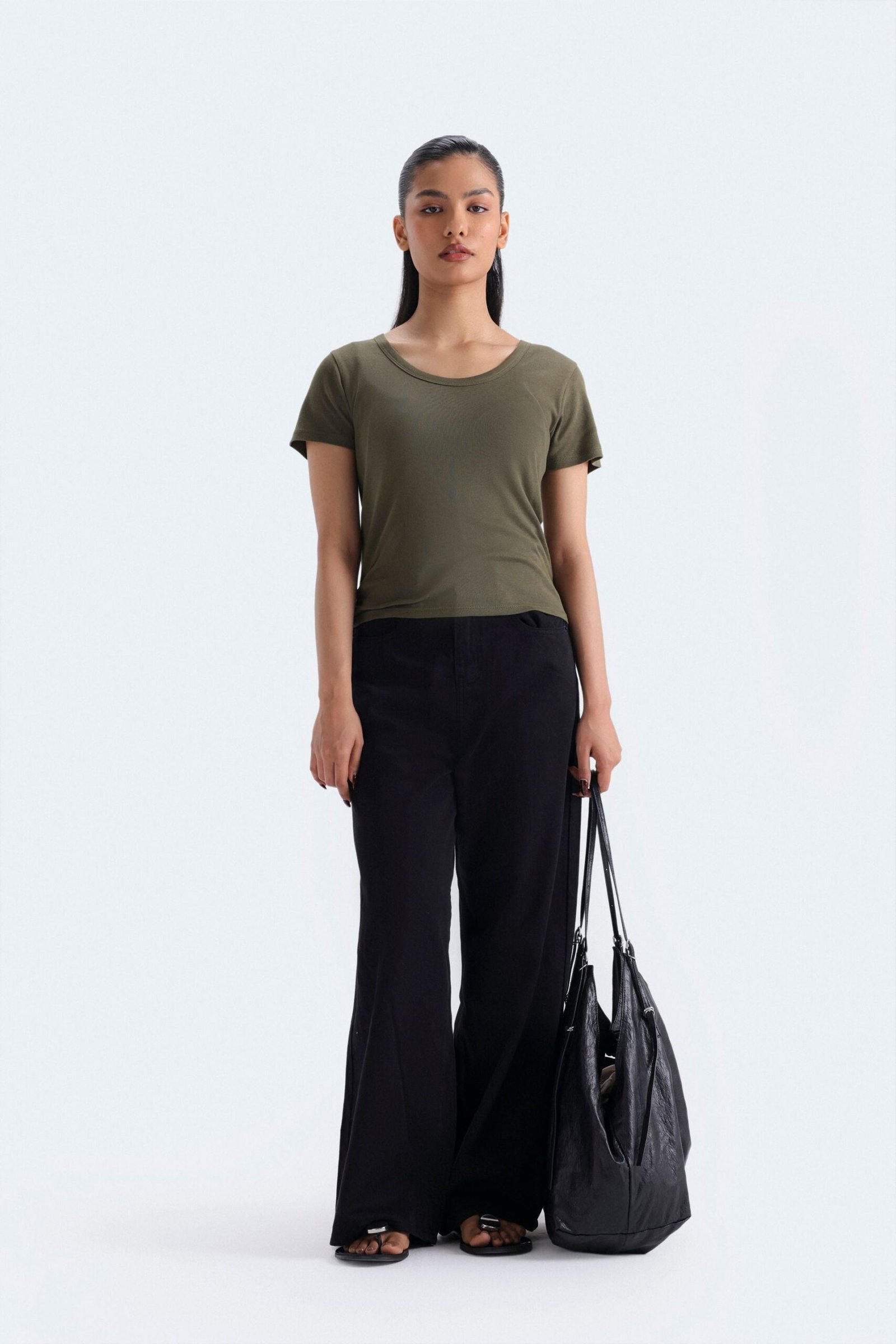 Scoop Neck T-Shirt - Image 8
