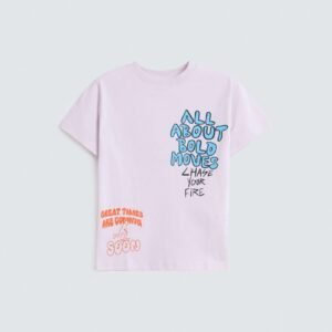 Slogan Print T-Shirt