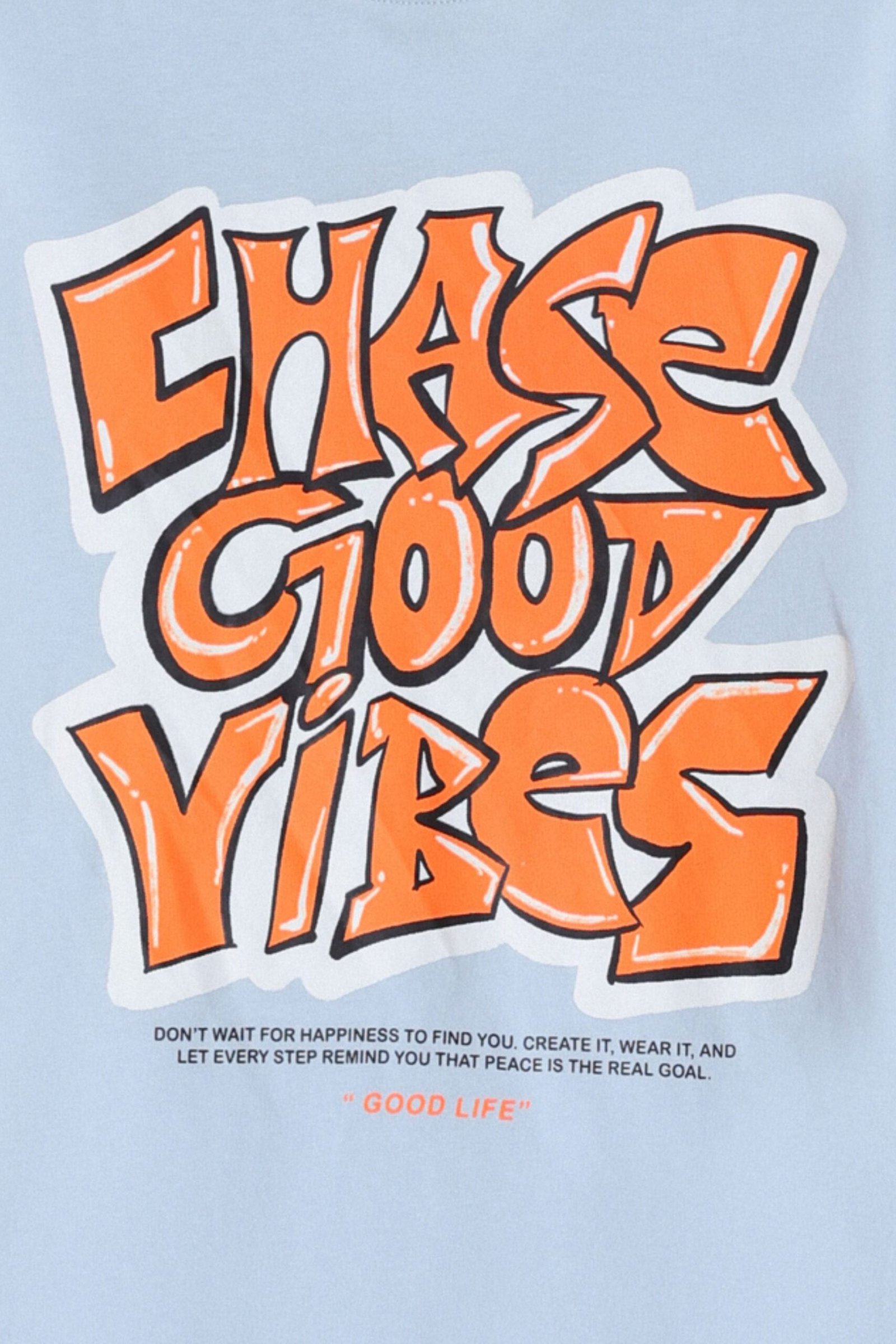 Slogan Print T-Shirt - Image 2