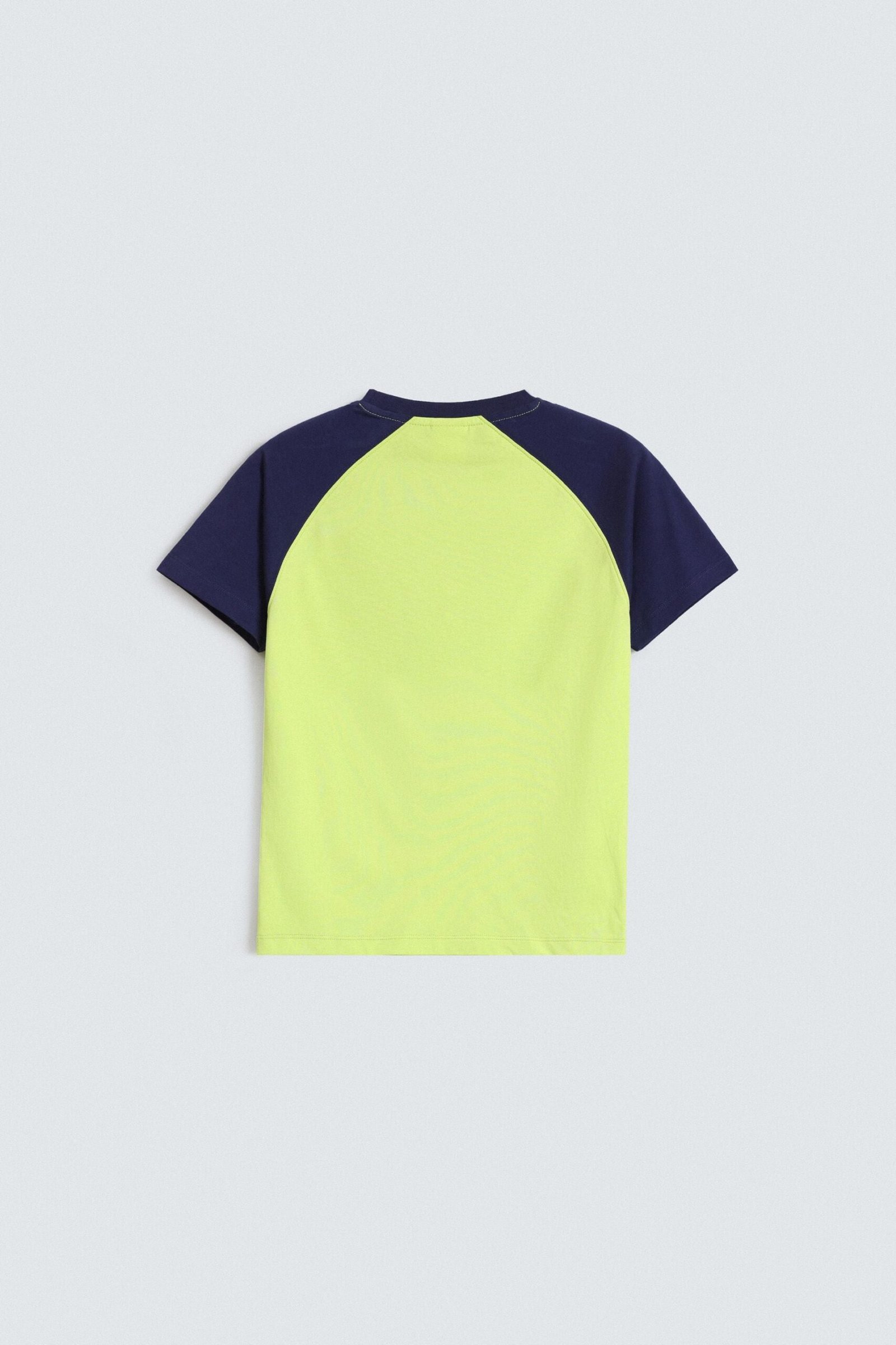 Raglan Slogan Print T-Shirt - Image 3