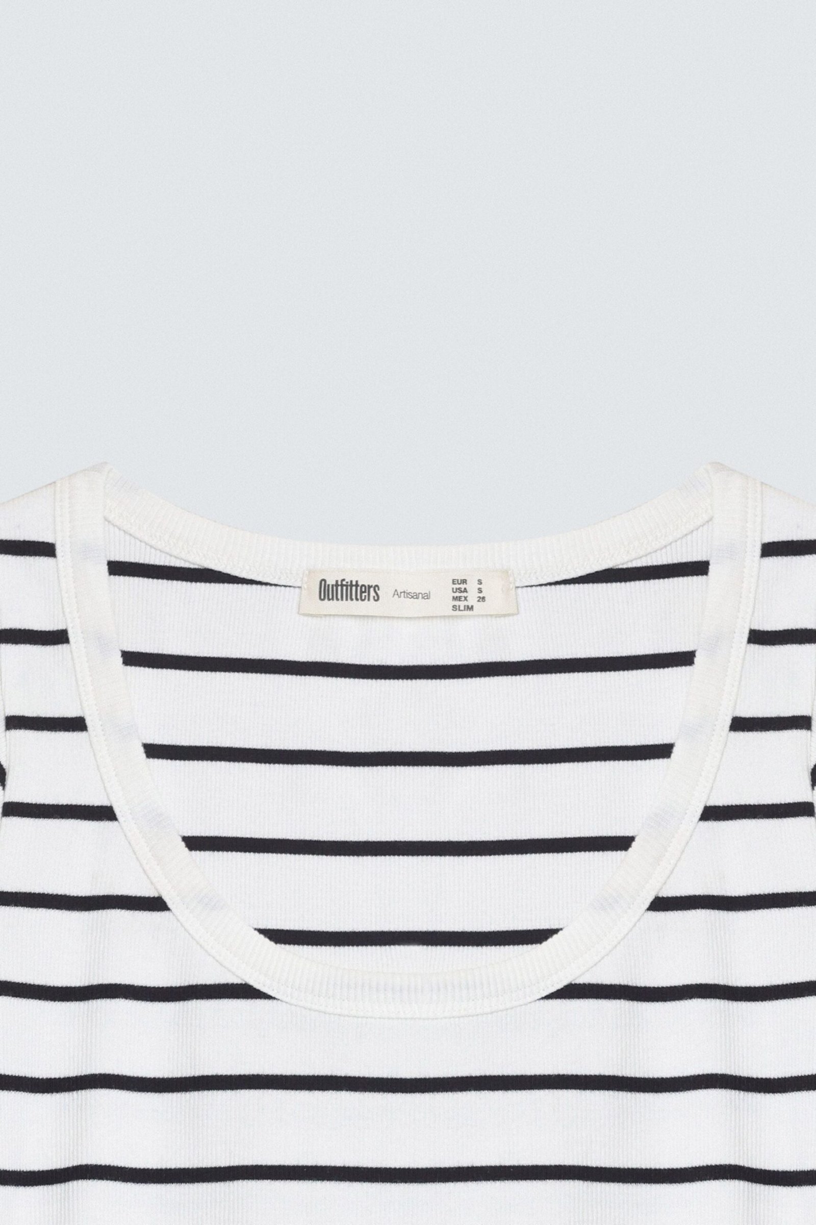 Slim Fit Striped T-Shirt - Image 6