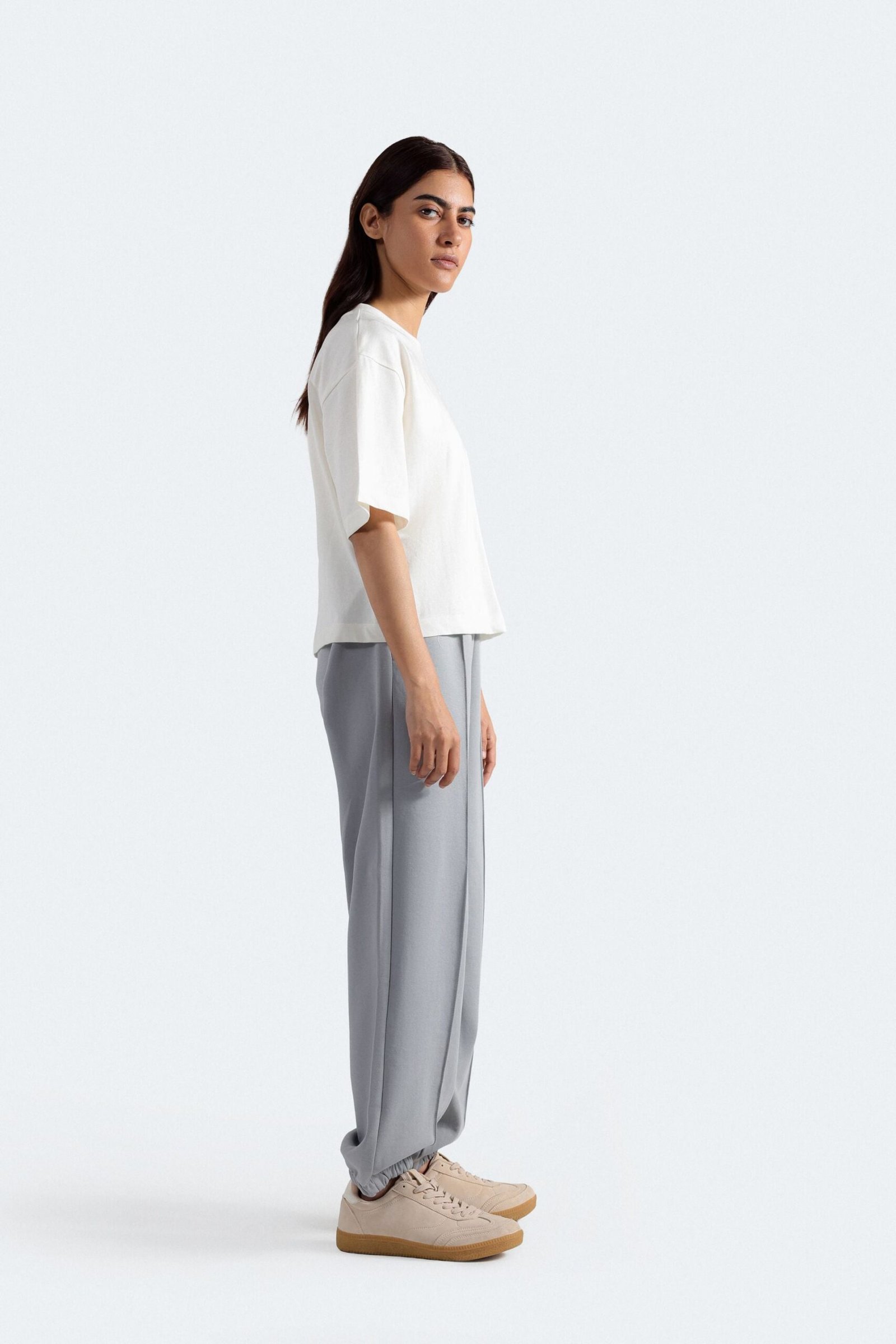 Cropped Embroidered T-Shirt - Image 3