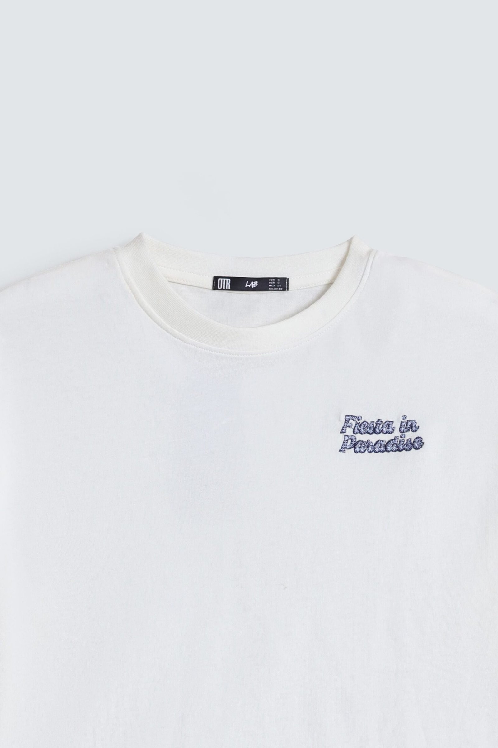 Cropped Embroidered T-Shirt - Image 6
