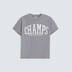 Slogan Print T-Shirt