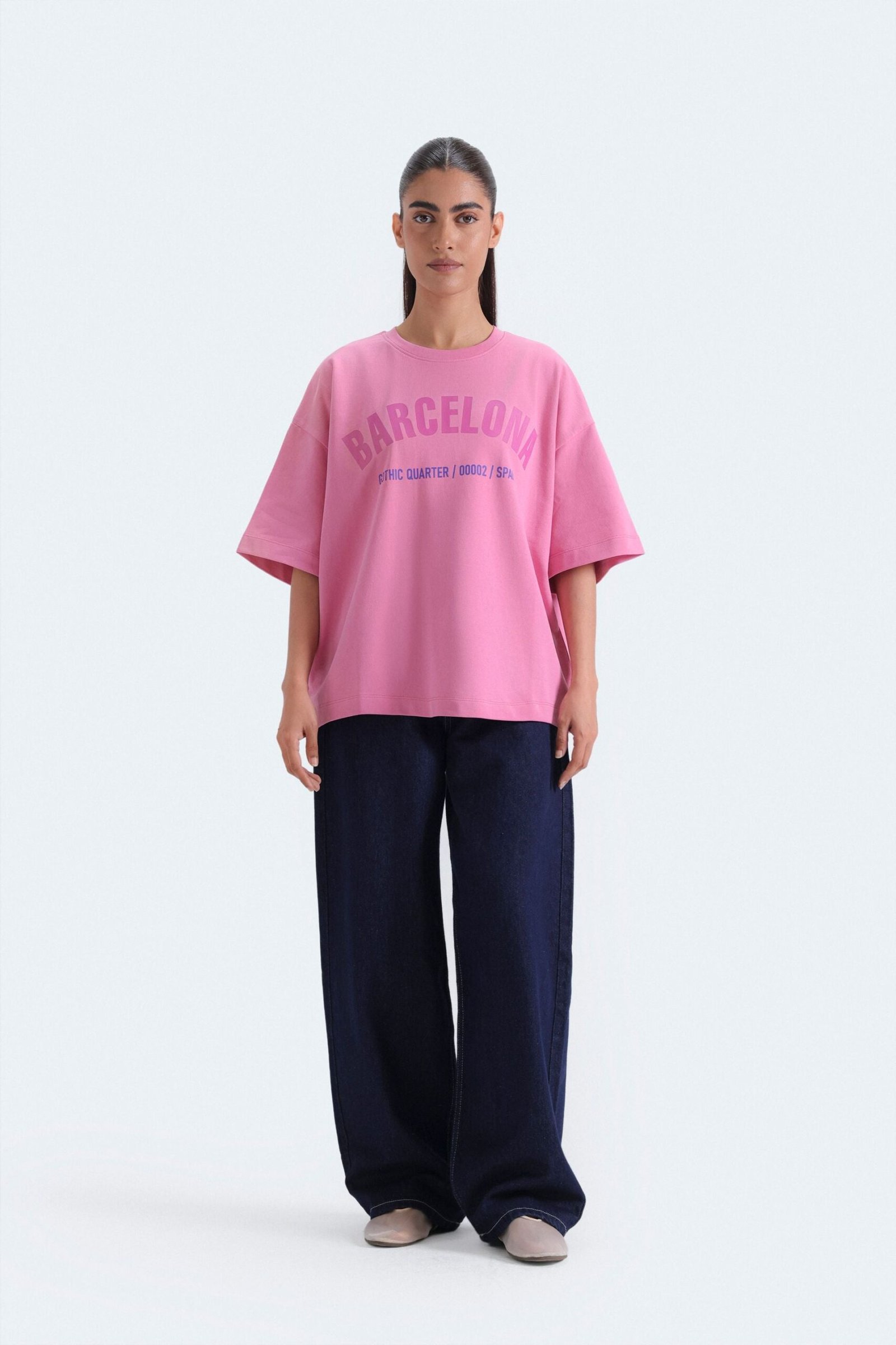 Slogan Print T-Shirt