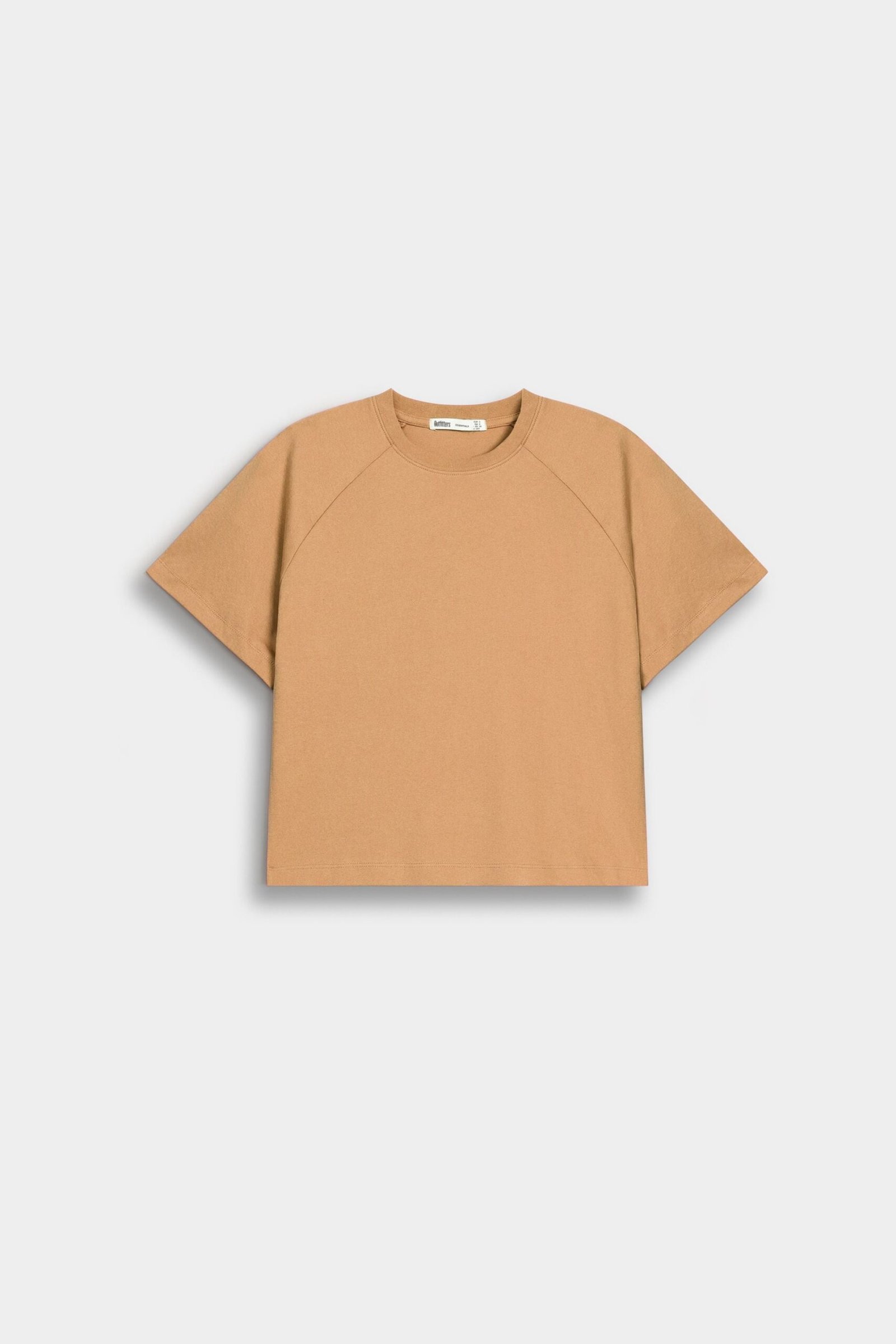 Cropped Raglan Sleeves T-Shirt - Image 7