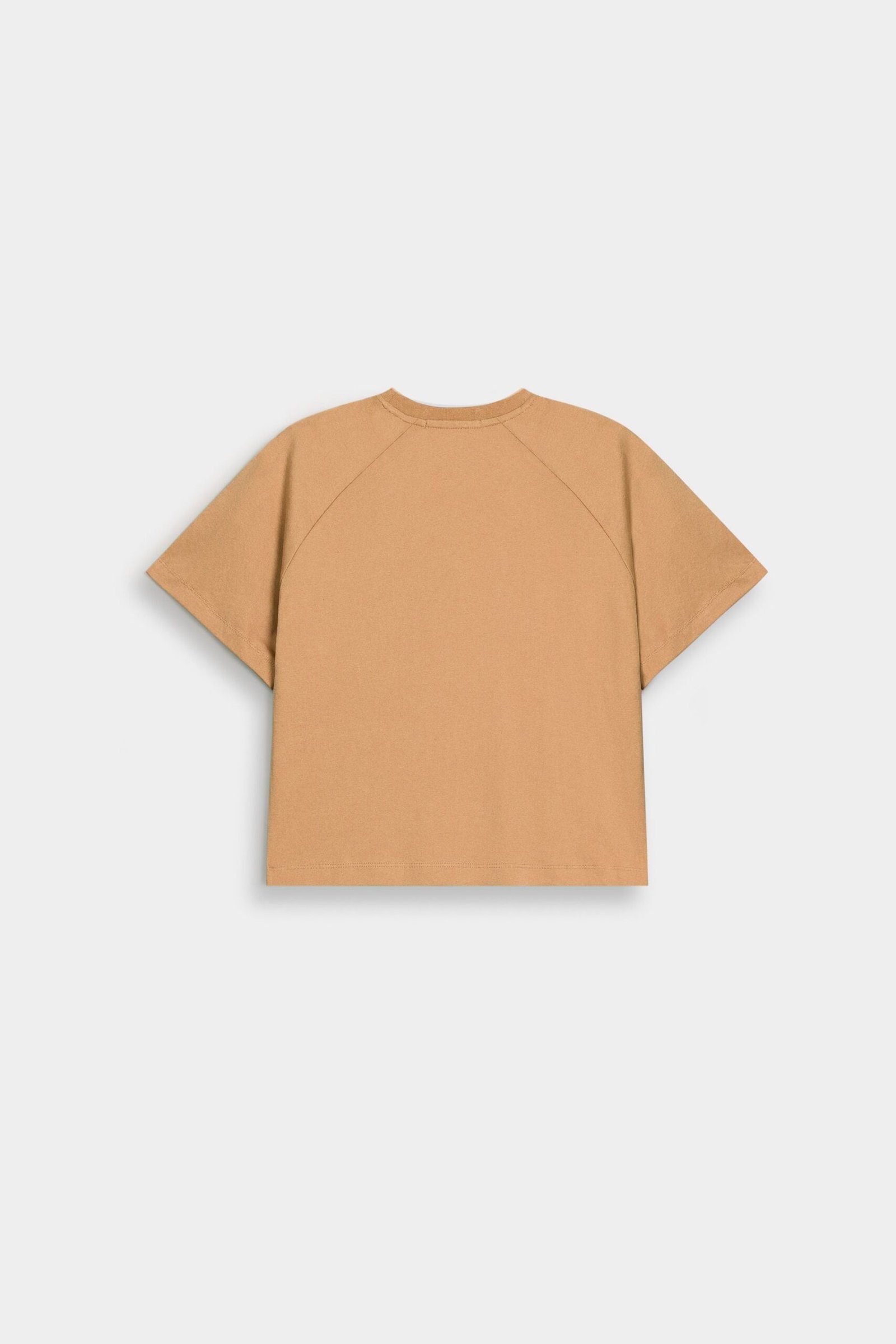 Cropped Raglan Sleeves T-Shirt - Image 9