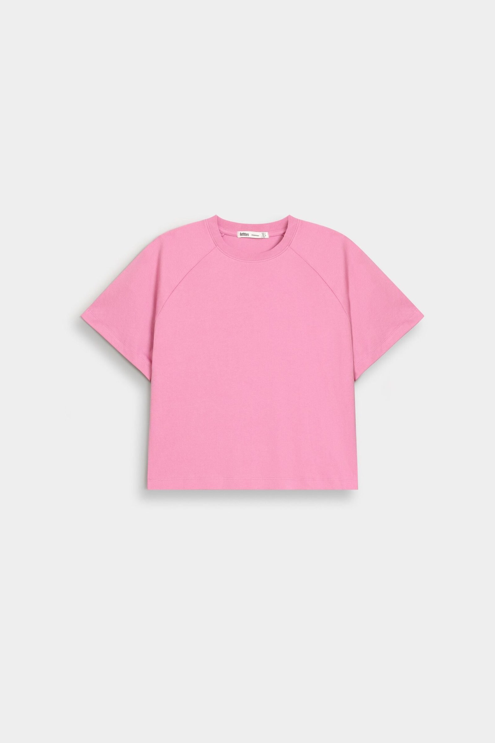 Cropped Raglan Sleeves T-Shirt - Image 14